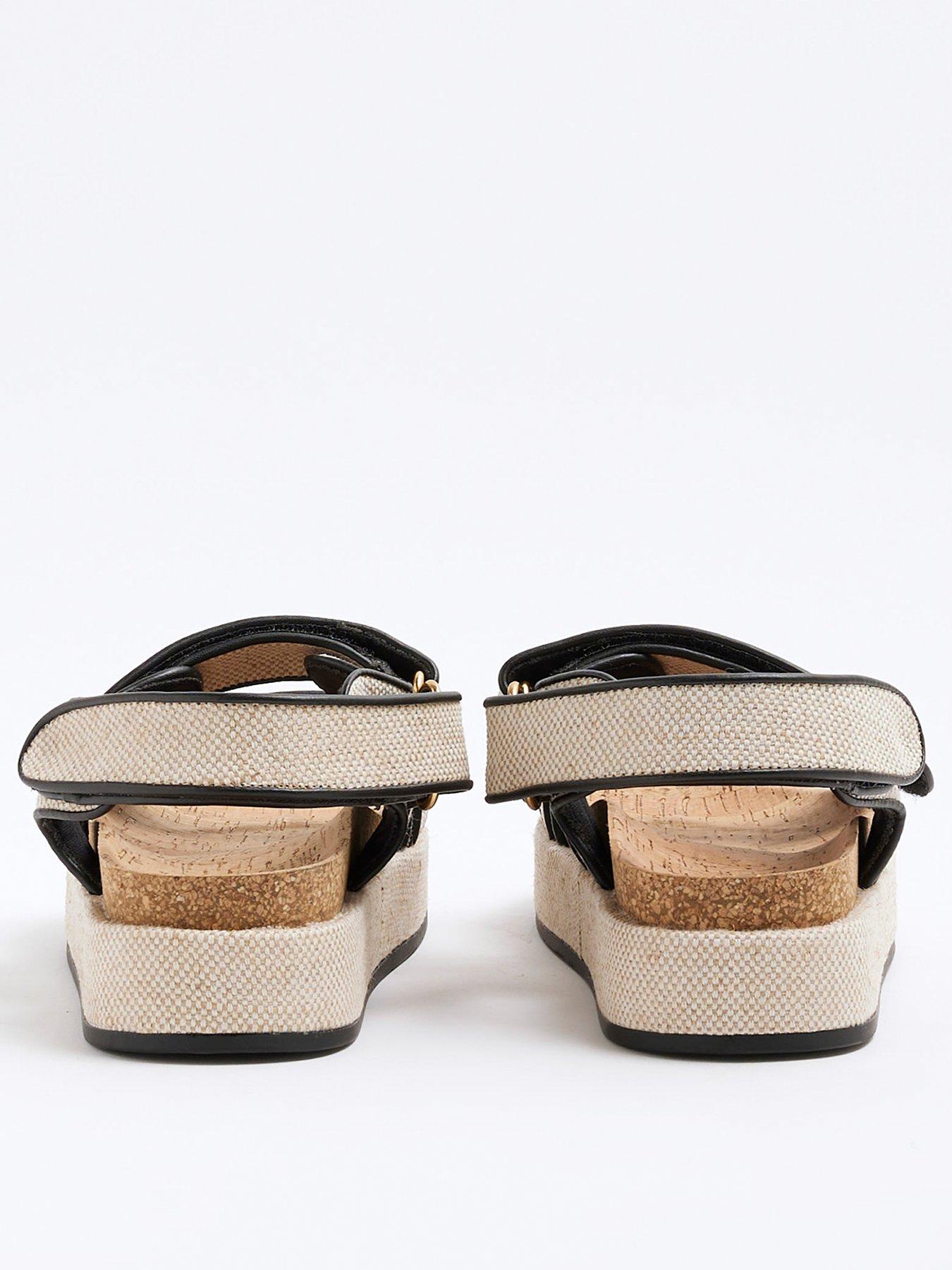  image of river-island-chunky-dad-sandal-beige