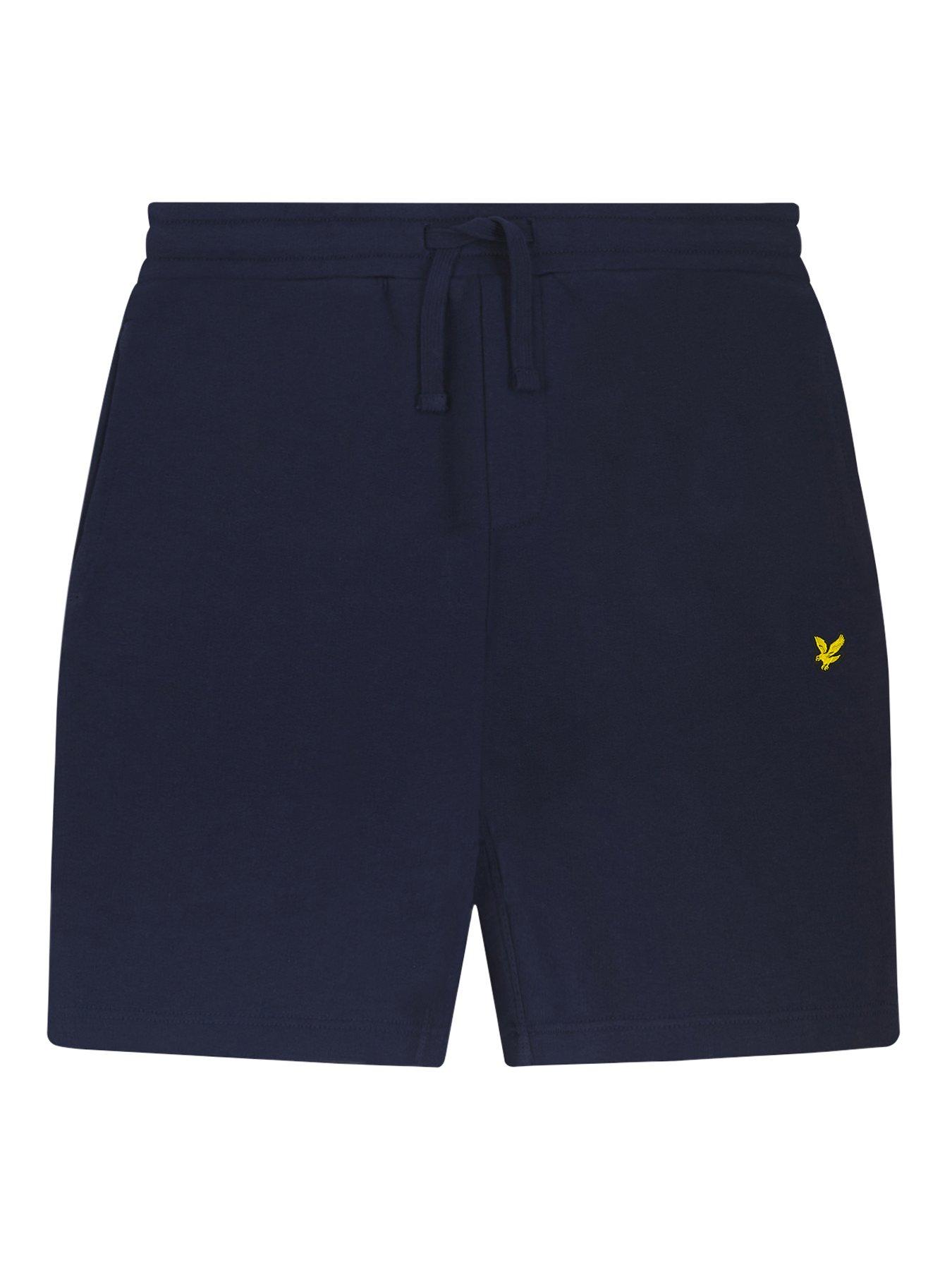  image of lyle-scott-boys-sweat-short-navy