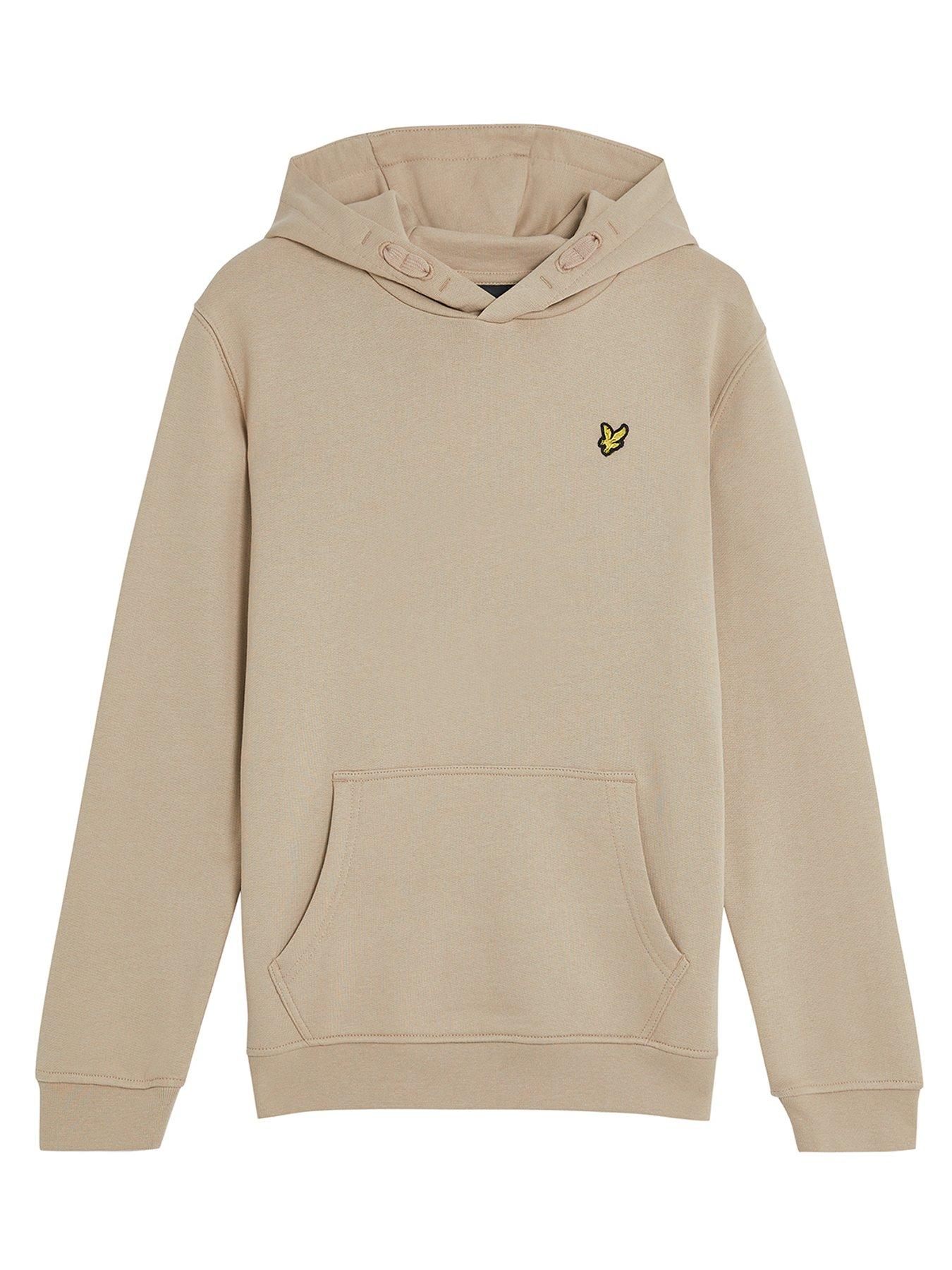 lyle-scott-boys-hoodie-beige