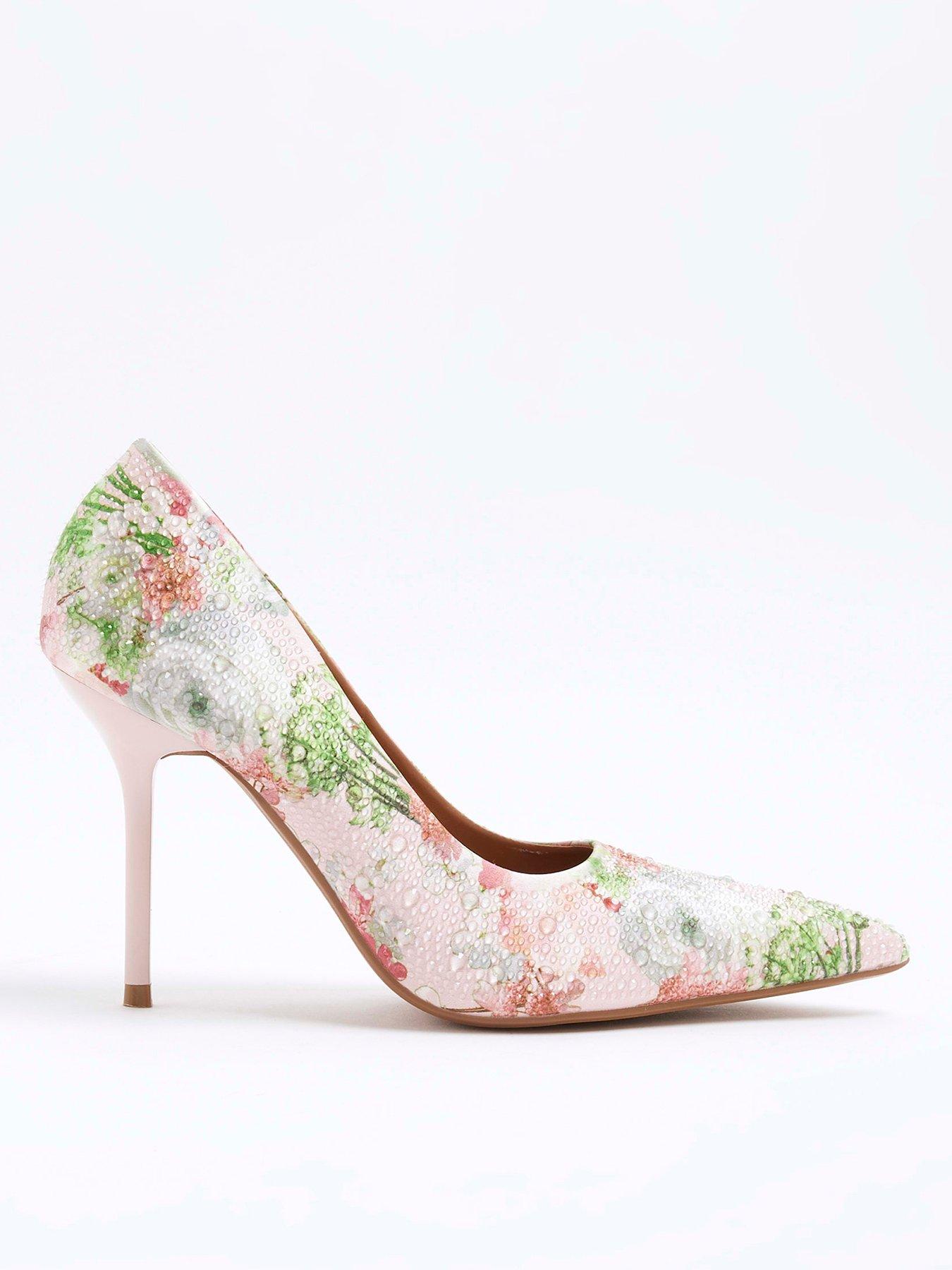  image of river-island-printed-full-court-shoe-multi