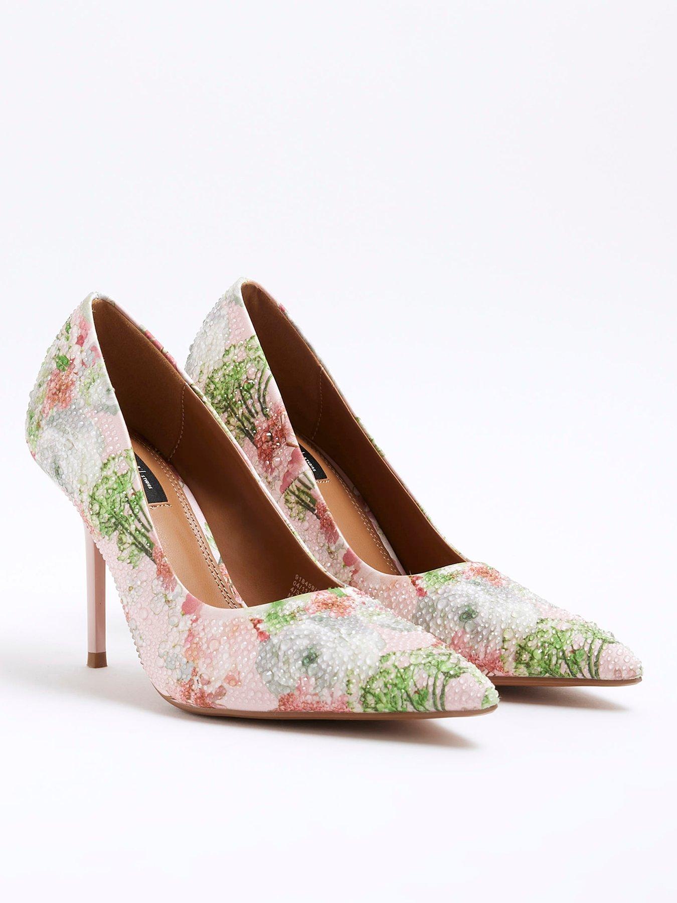  image of river-island-printed-full-court-shoe-multi