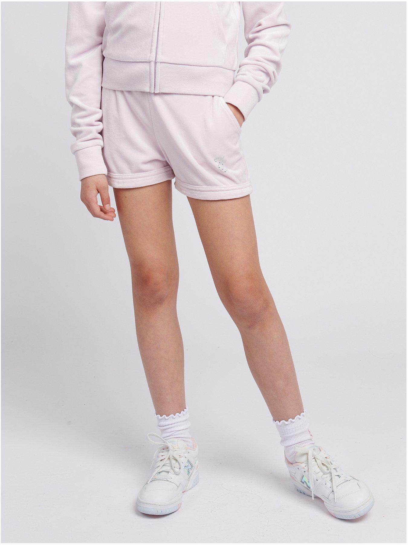 juicy-couture-girls-diamante-velour-fold-up-short-light-pink