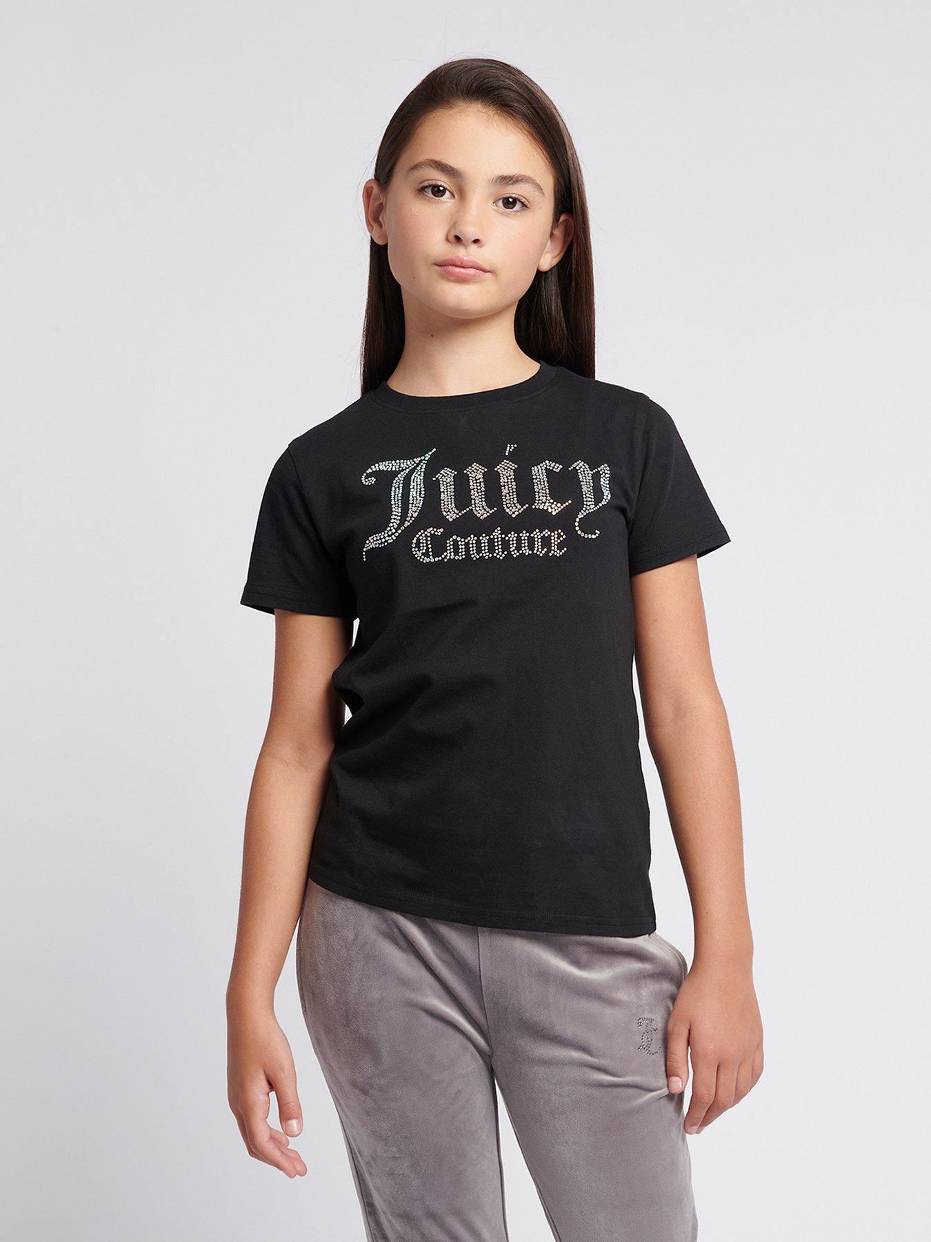 juicy-couture-girls-diamante-fitted-short-sleeve-t-shirt-black