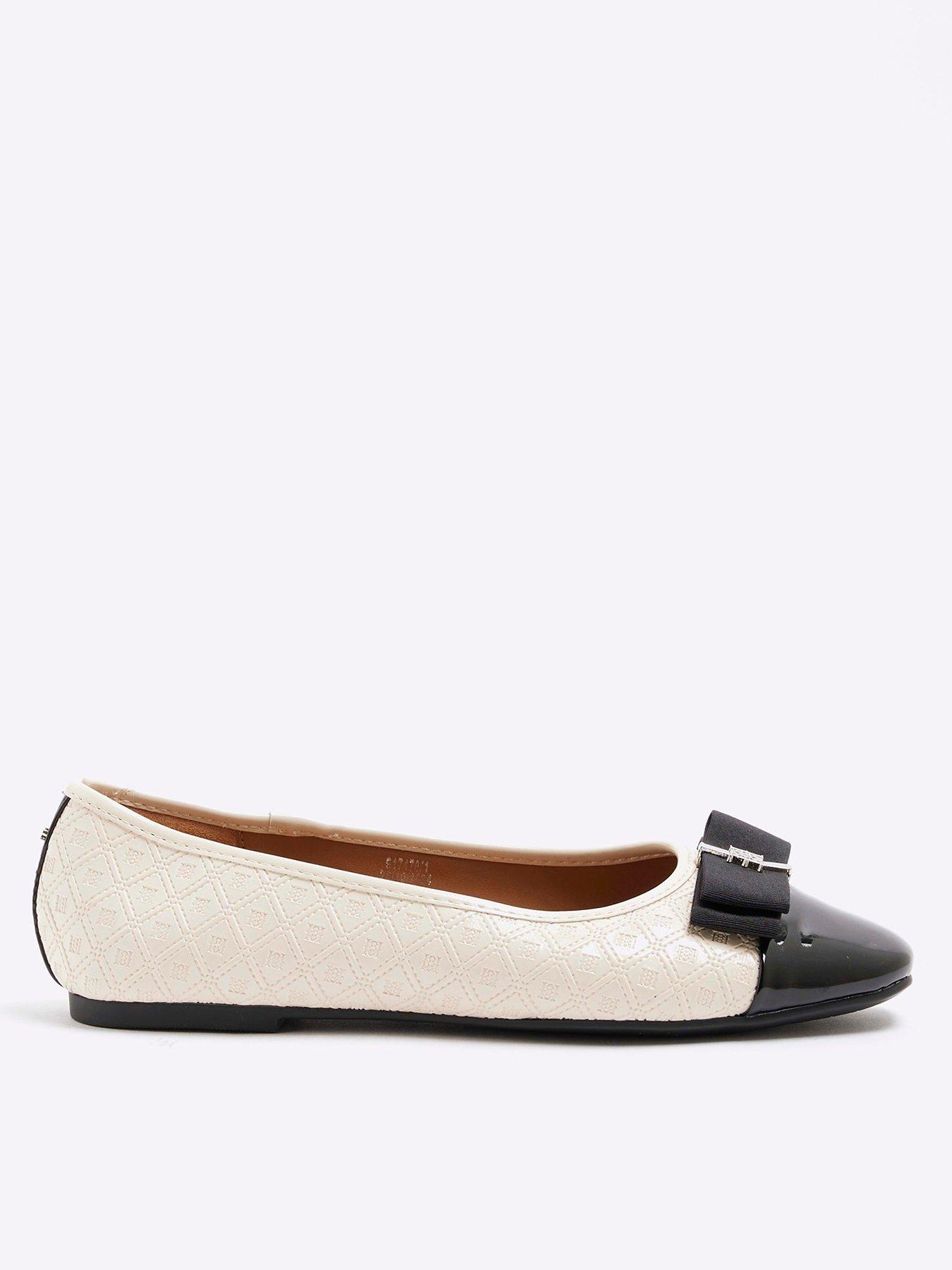 river-island-ballet-shoe-cream