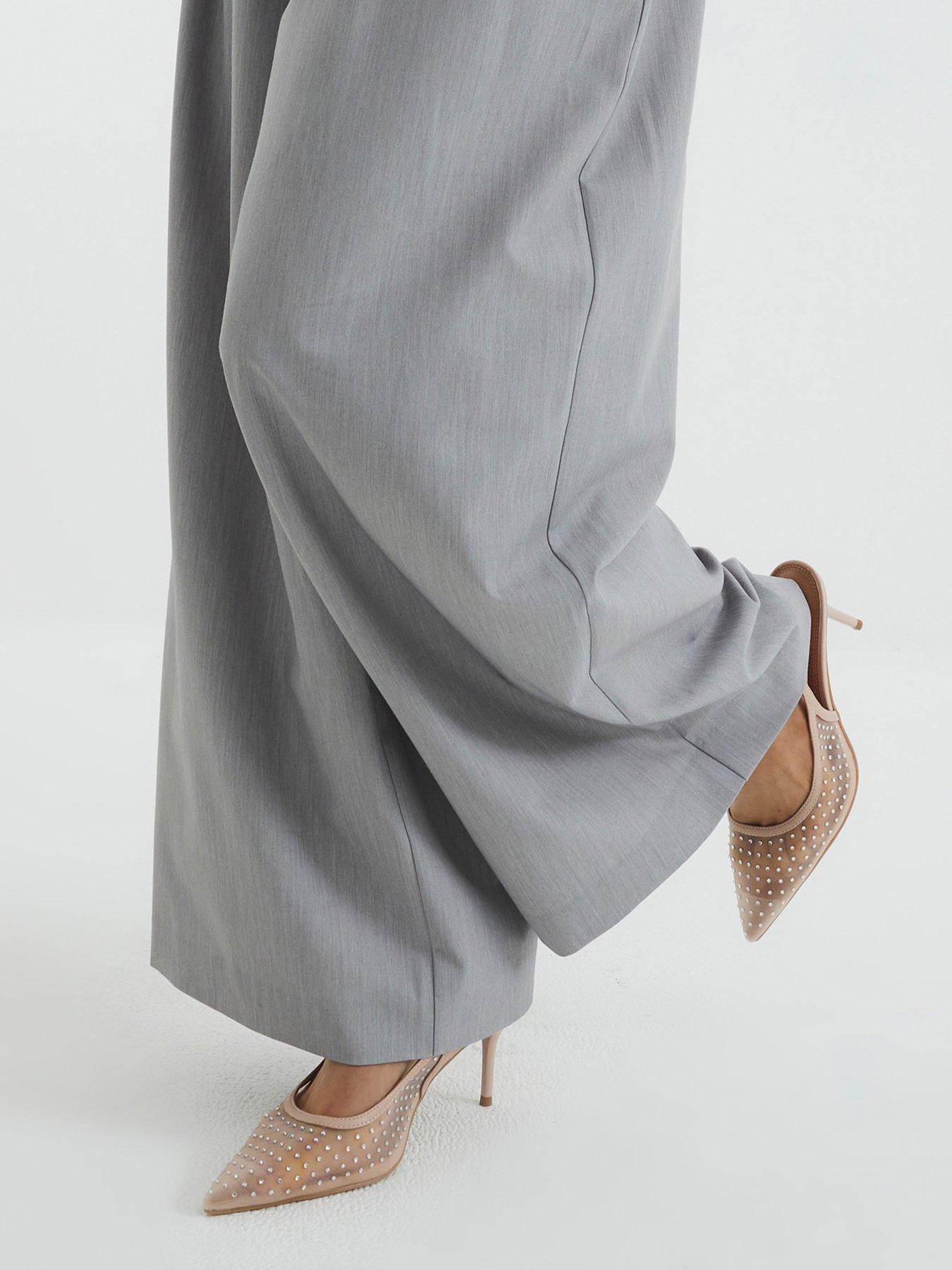 River Island Mesh Sling Back Court Shoe Beige Littlewoods