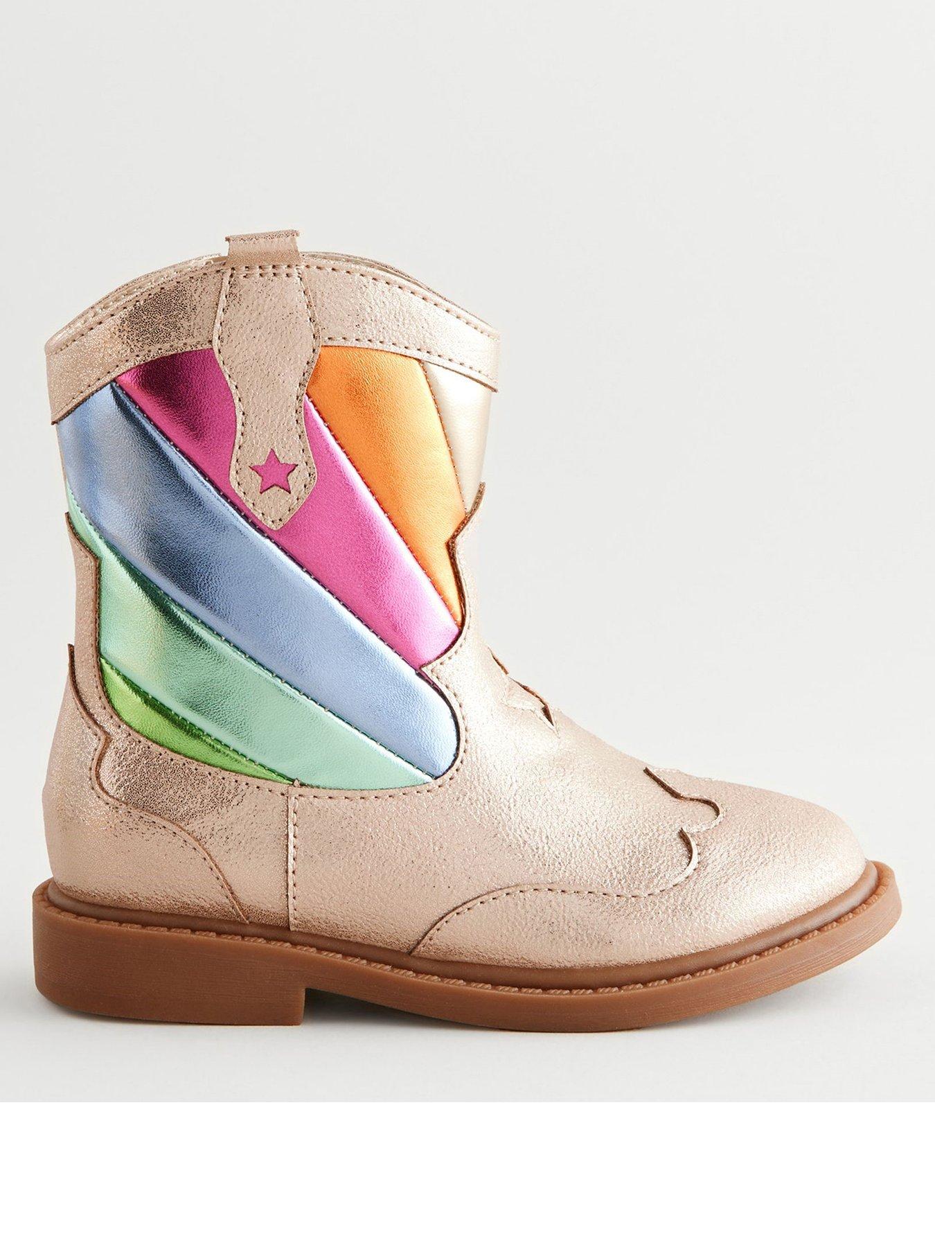 little-bird-younger-kids-boots-gold