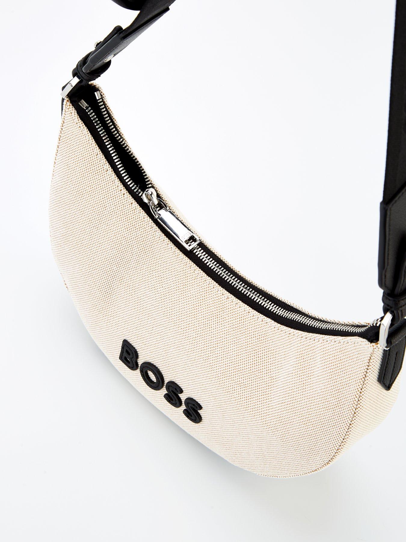  image of boss-addison-halfmoon-bag-natural