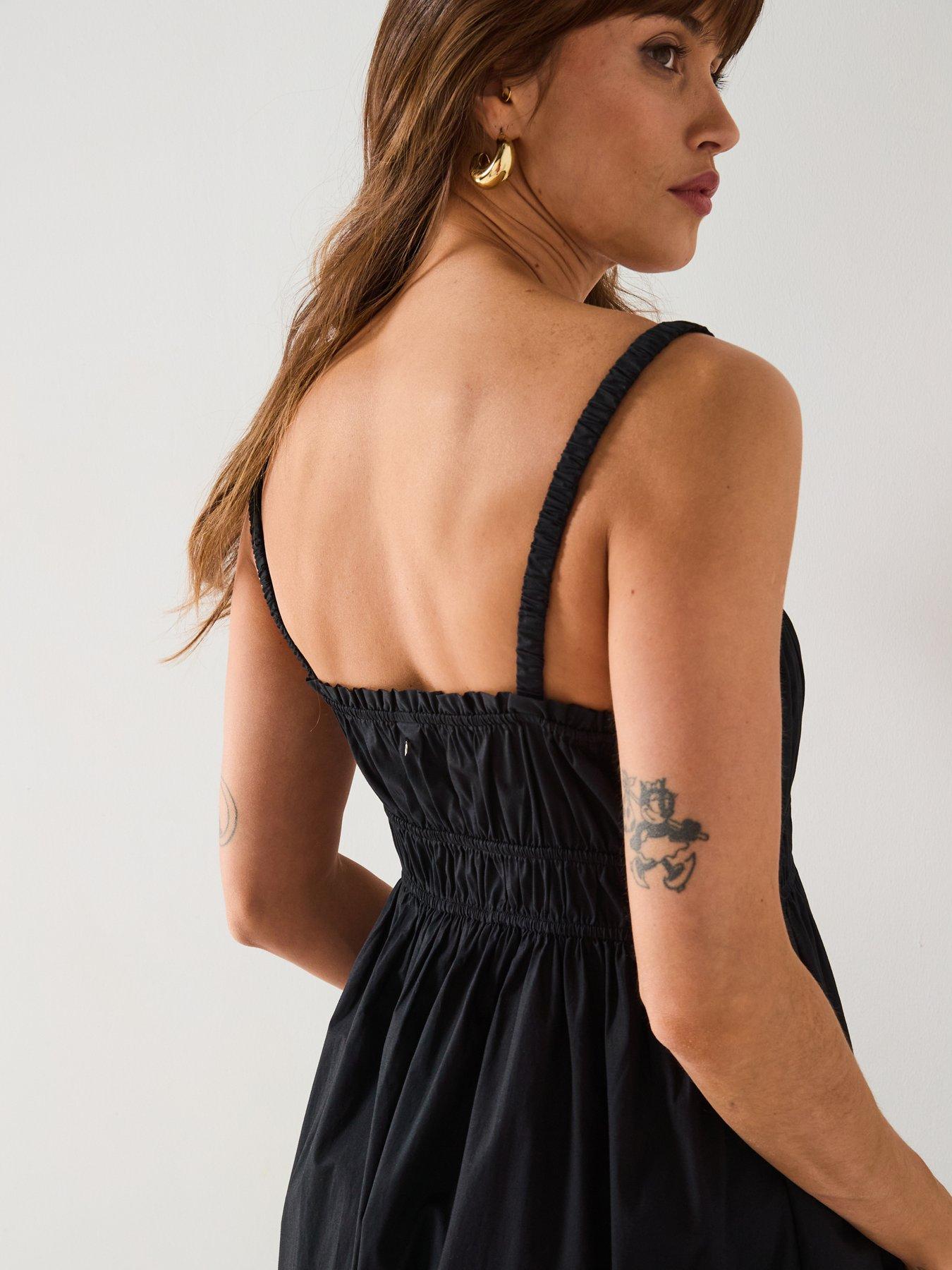 BOSS Dalza Dress - Black | Littlewoods