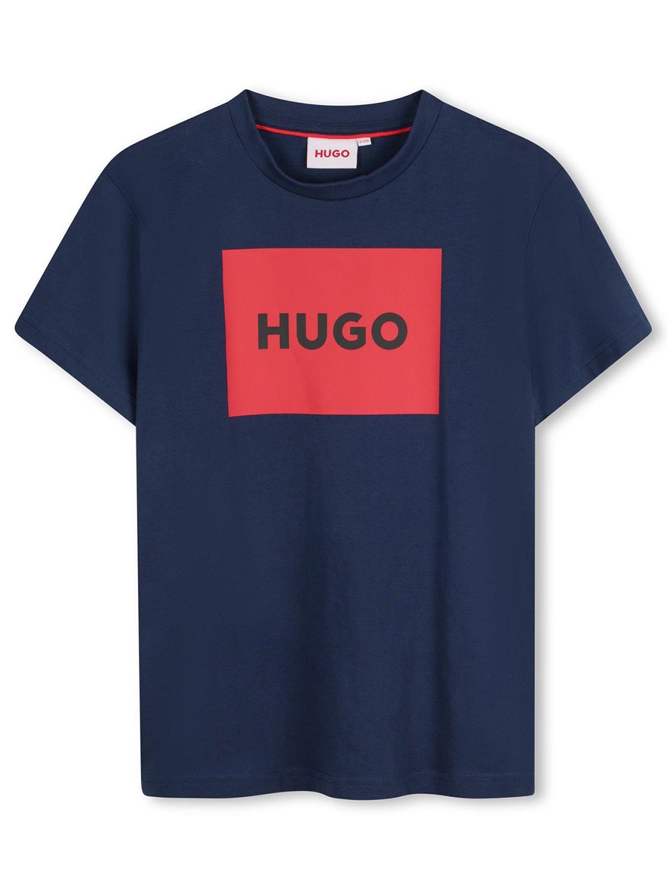 hugo-boys-short-sleeve-square-logo-t-shirt-navy