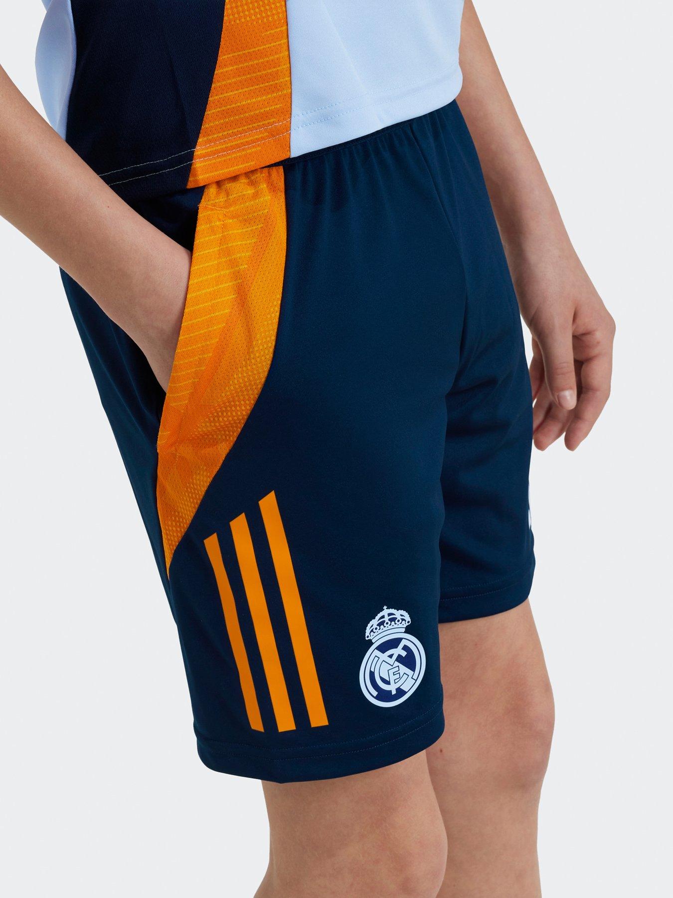 Image 4 of 5 of adidas Kid's Real Madrid Tiro 24 Competition Training Shorts - Blue
