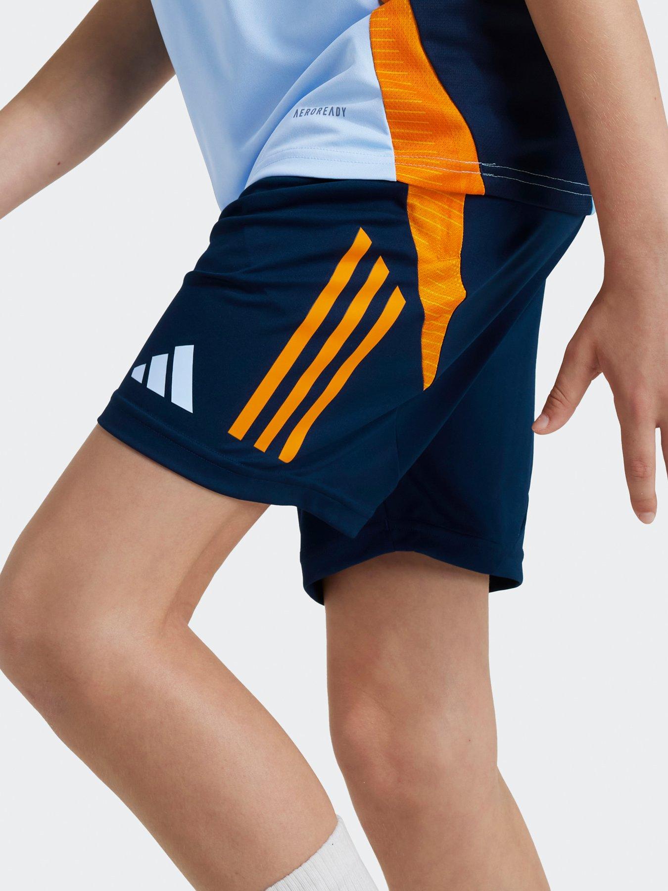 Image 5 of 5 of adidas Kid's Real Madrid Tiro 24 Competition Training Shorts - Blue