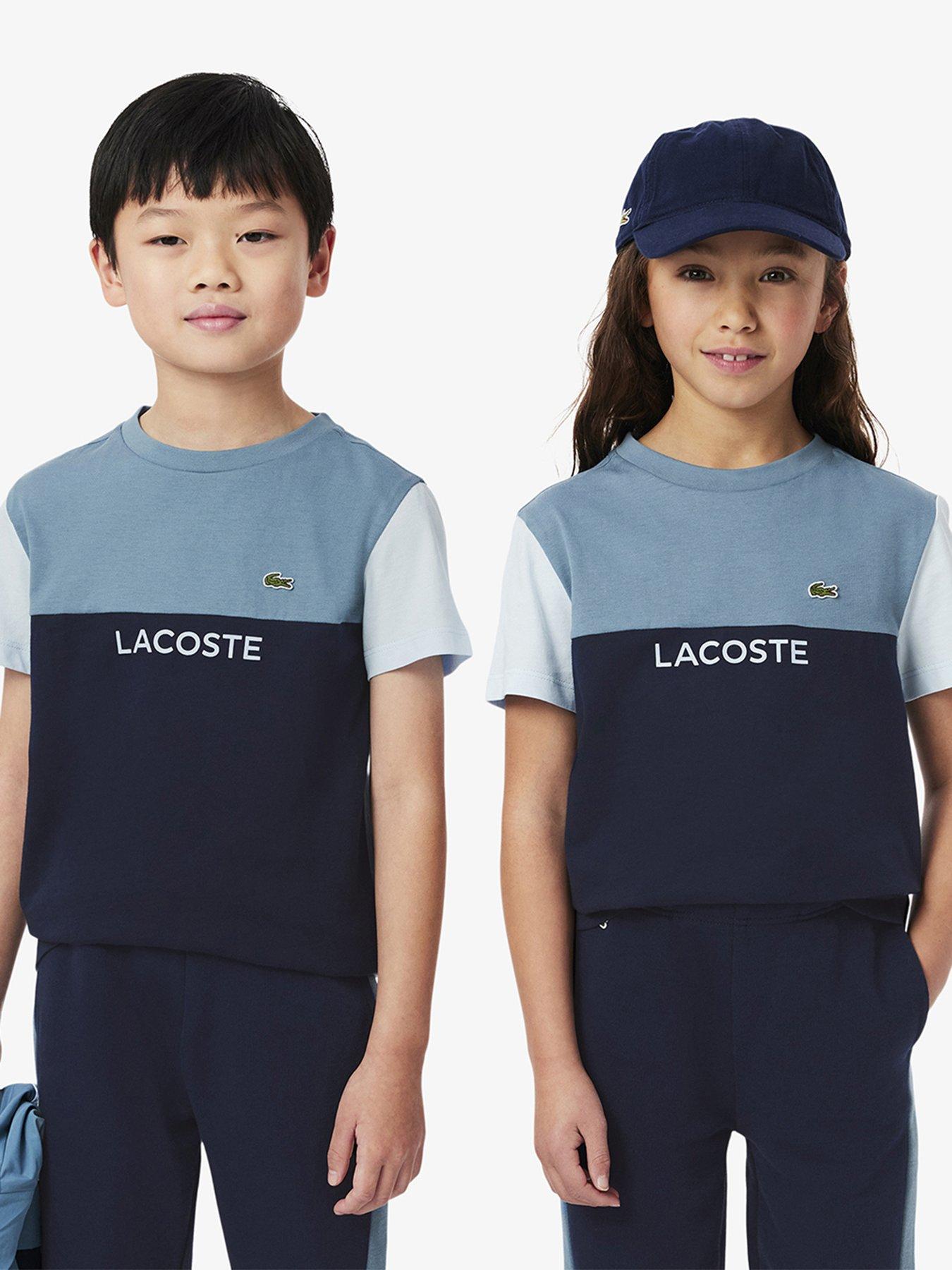lacoste-kids-colour-block-short-sleeve-t-shirt-blue