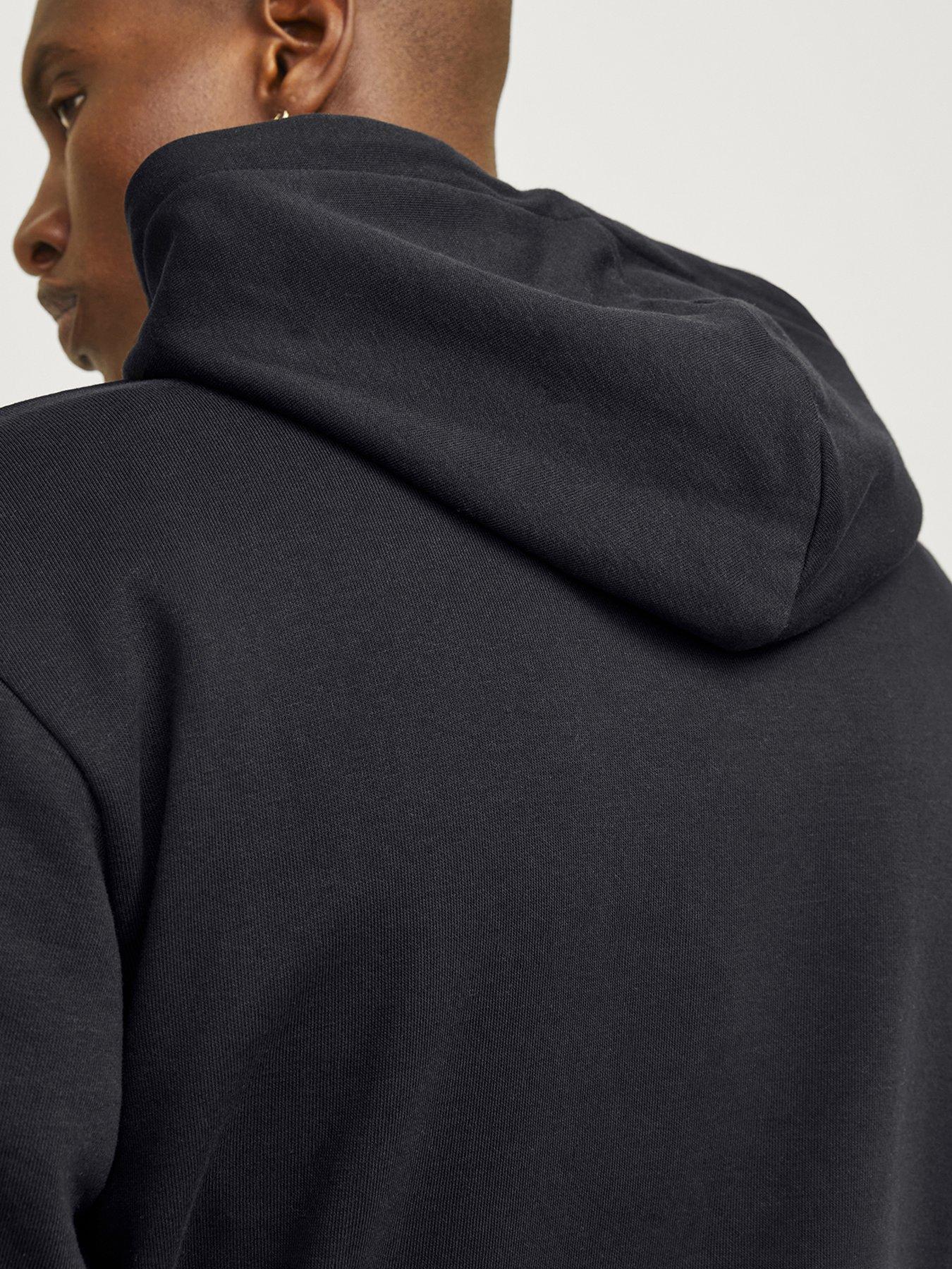  image of jack-jones-caleb-varsity-hoodie-black