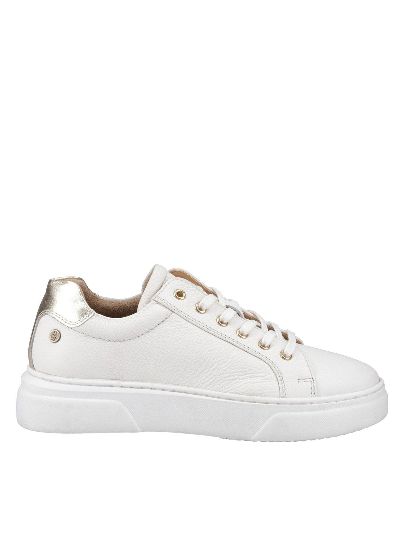 Image 1 of 5 of Hush Puppies Kathryn Trainer - White