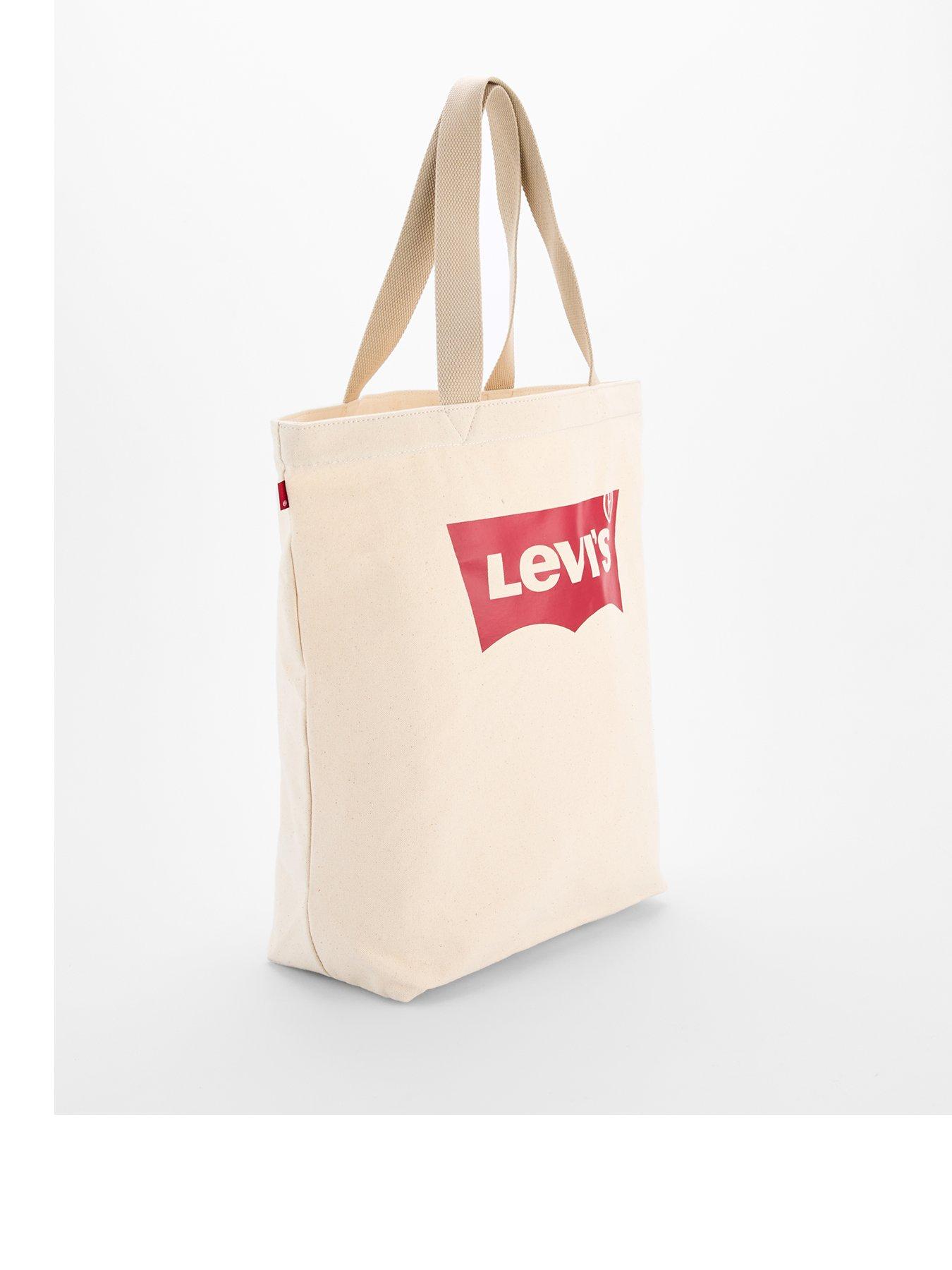 back image of levis-womens-batwing-tote-cream