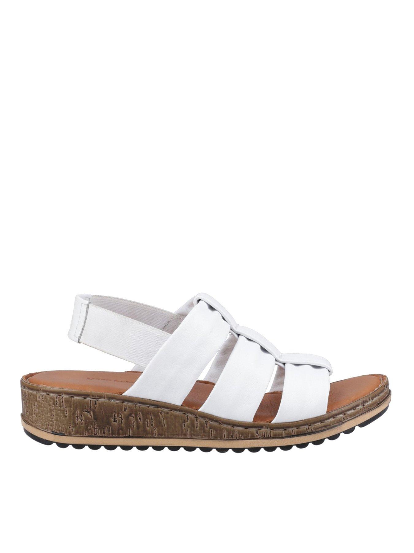 Hush Puppies Eden Gladiator Sandal - White