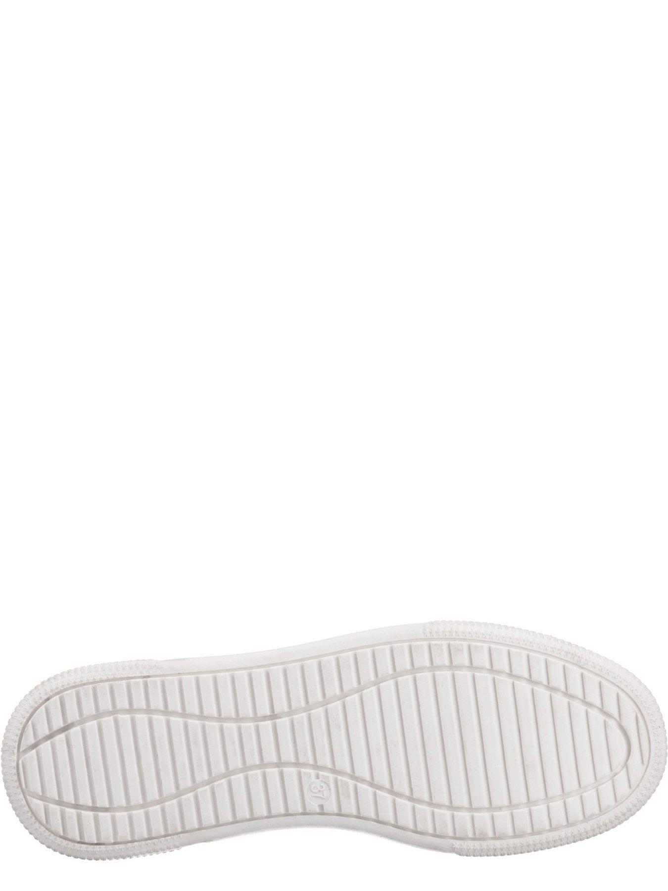  image of hush-puppies-martha-leather-trainer-gold
