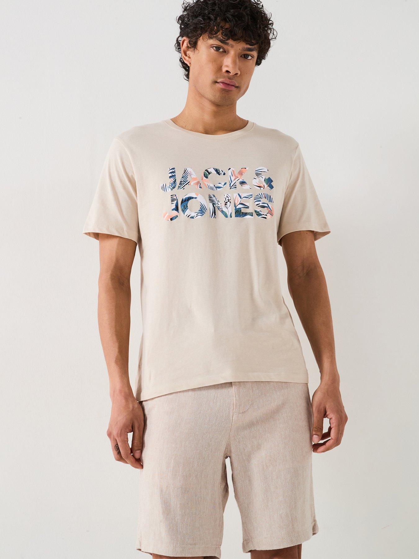 jack-jones-bryan-corp-logo-t-shirt-beige
