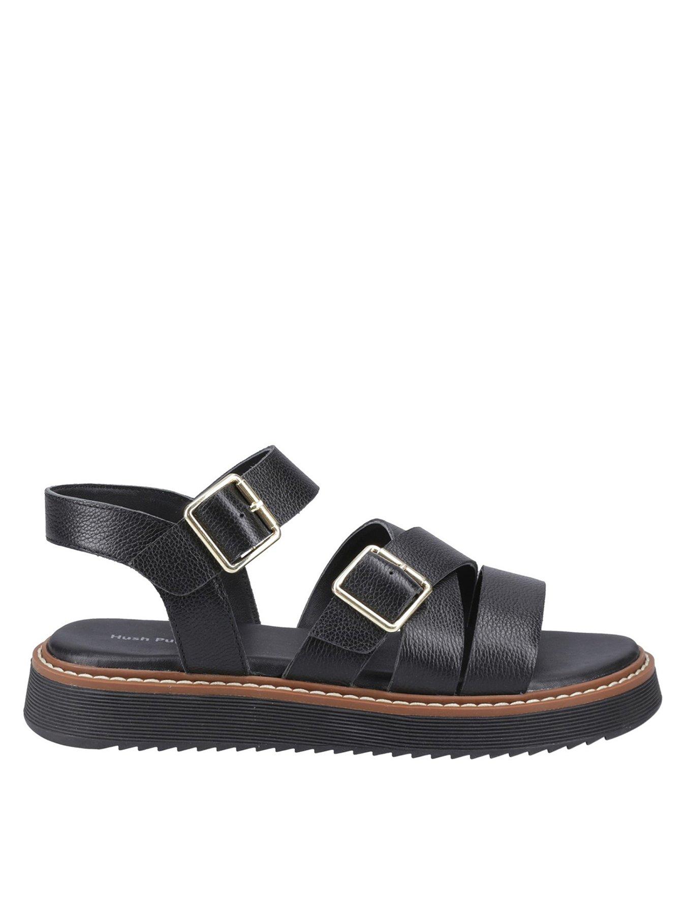 undefined Cady Leather Sandal - Black