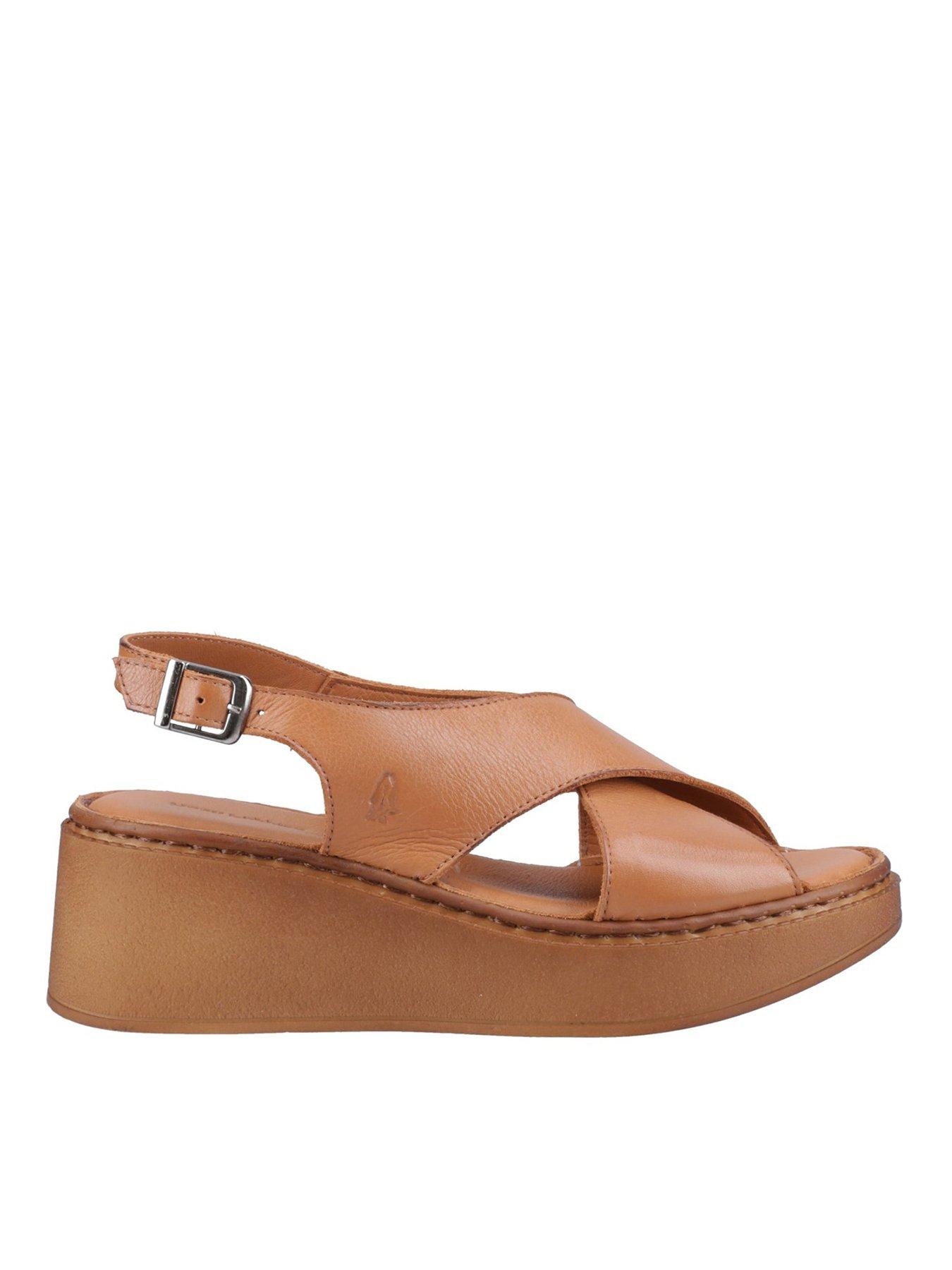  image of hush-puppies-bex-wedge-sandal-tan