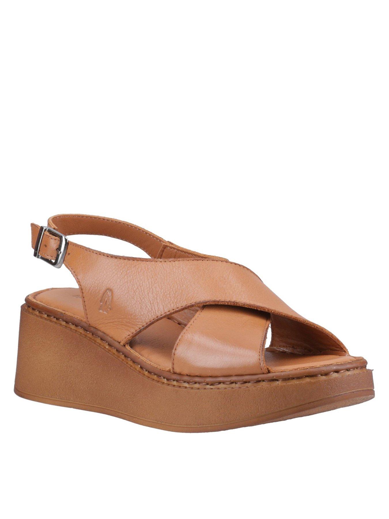  image of hush-puppies-bex-wedge-sandal-tan