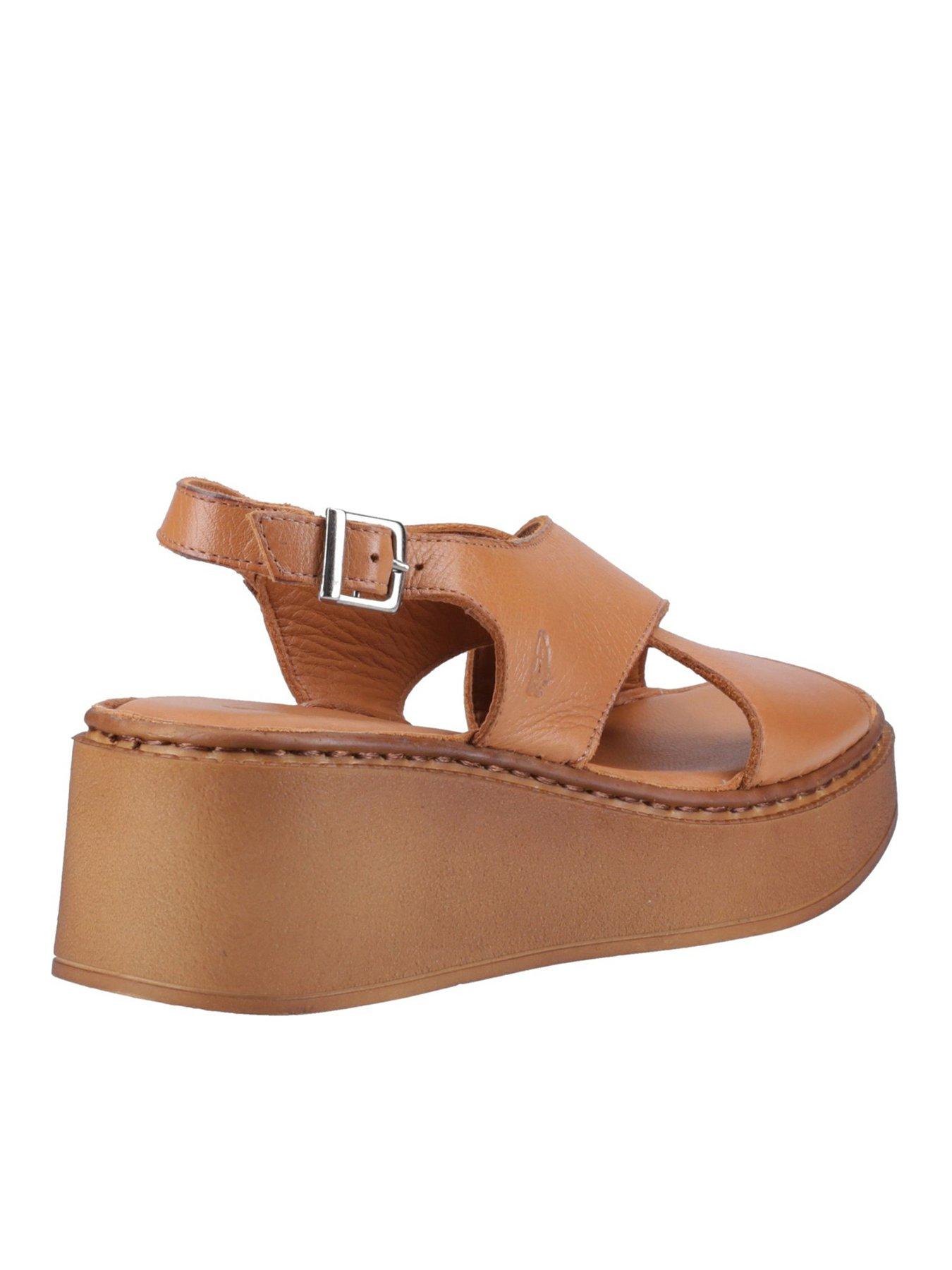  image of hush-puppies-bex-wedge-sandal-tan