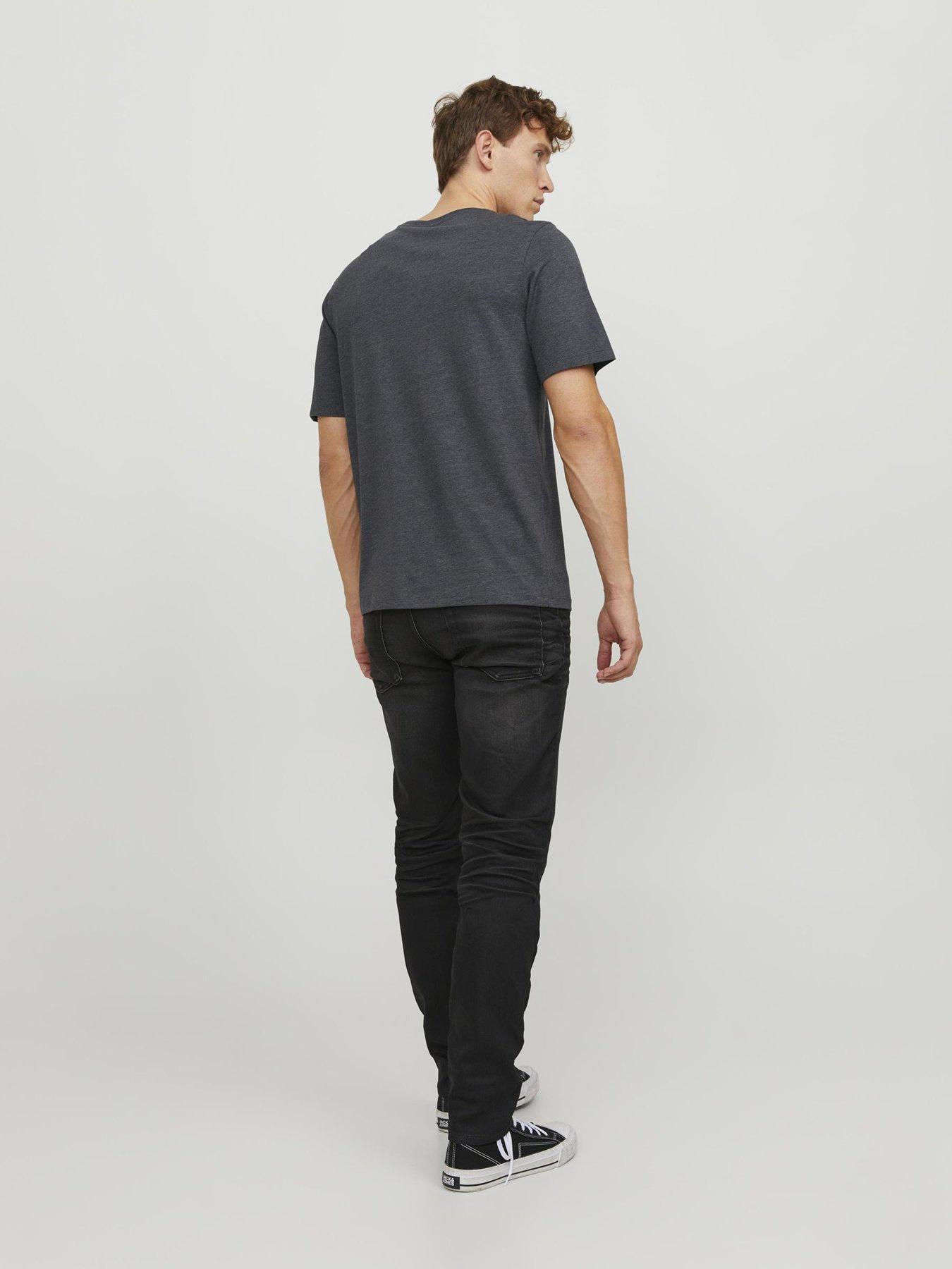  image of jack-jones-paulos-t-shirt-grey