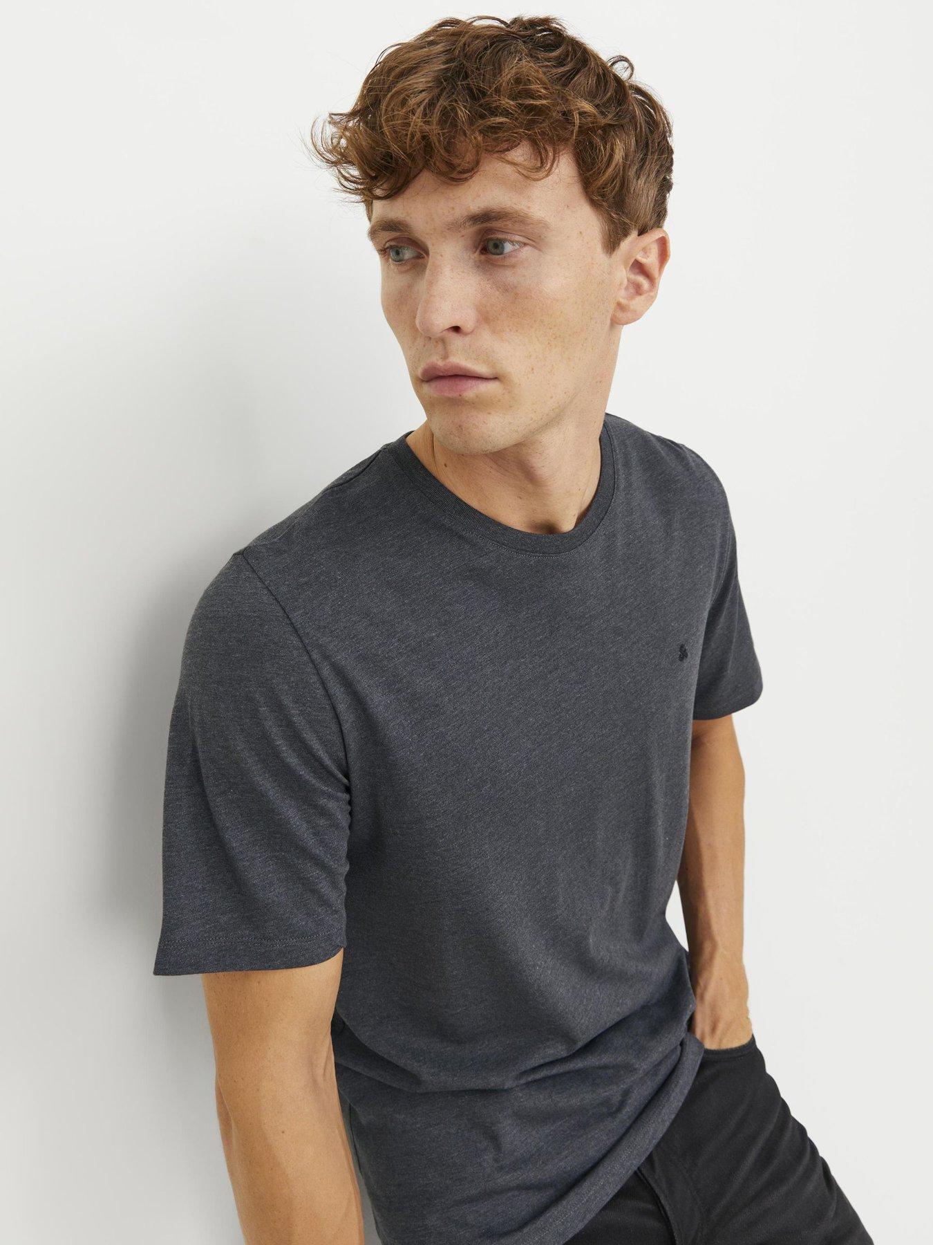  image of jack-jones-paulos-t-shirt-grey