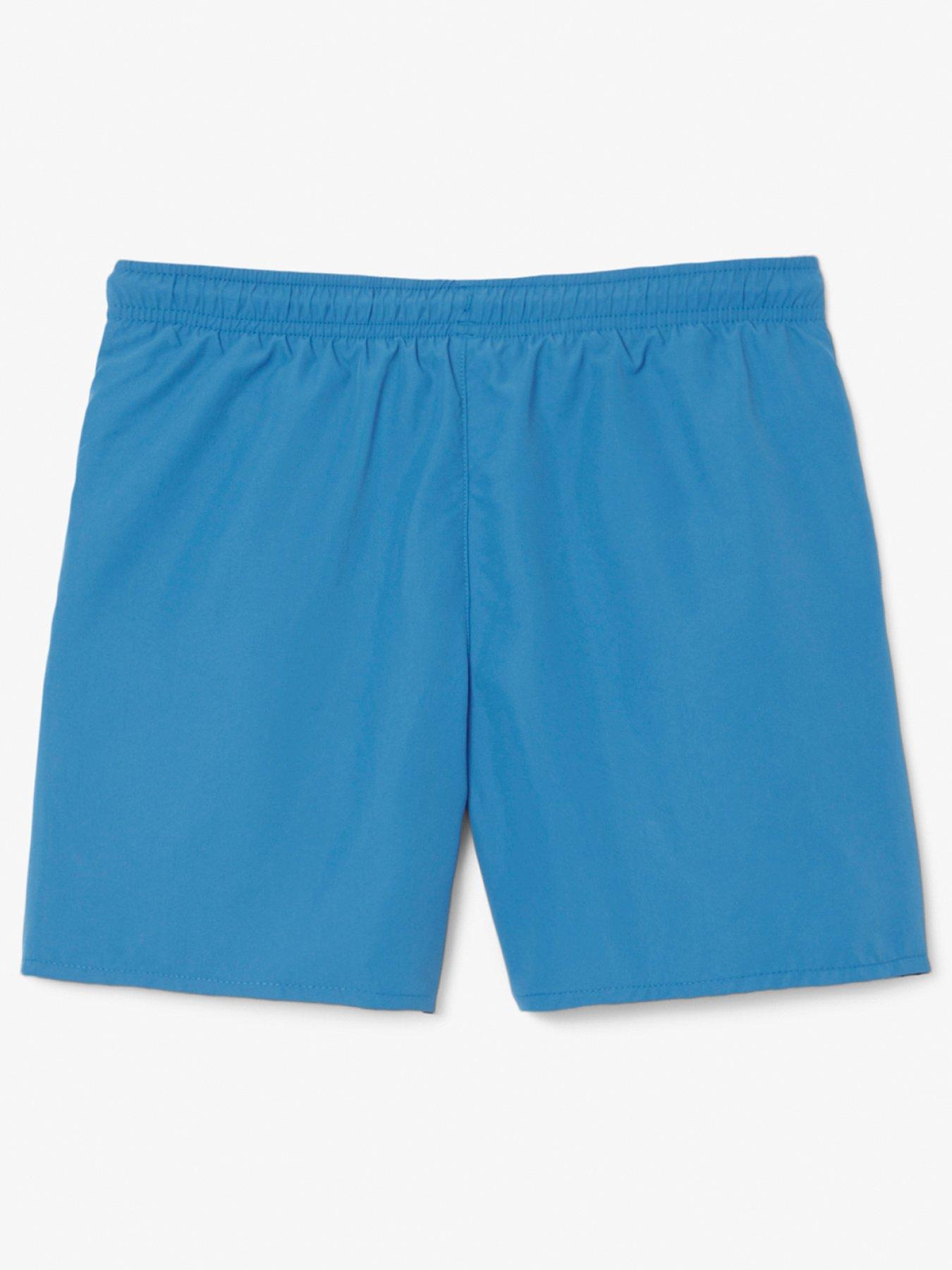  image of lacoste-kids-core-essentials-swim-short-blue