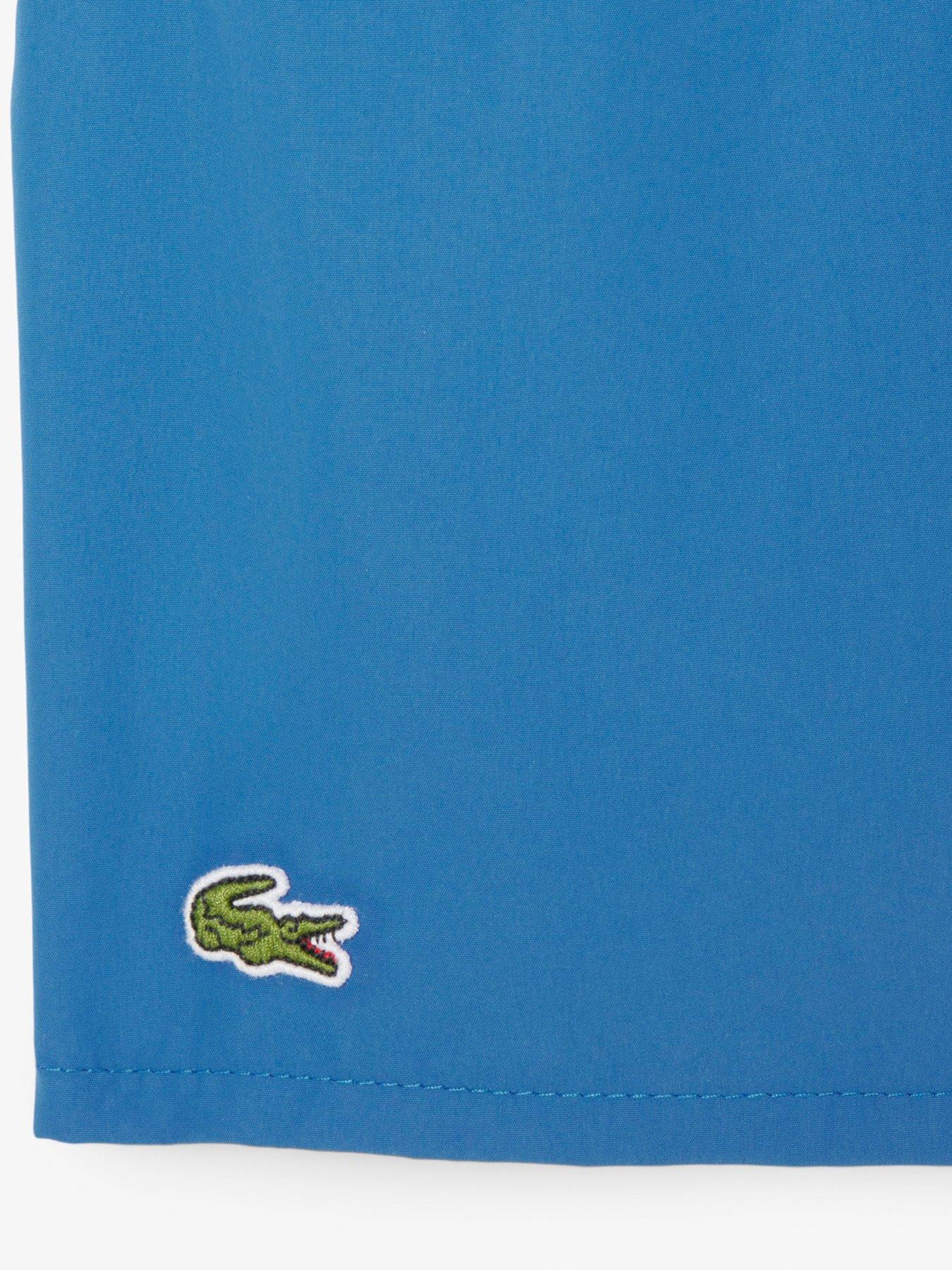  image of lacoste-kids-core-essentials-swim-short-blue