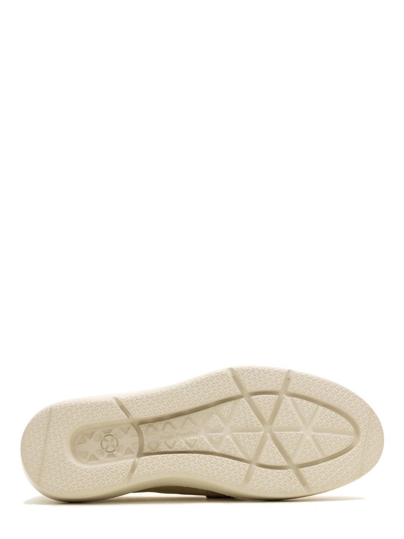  image of hush-puppies-joy-penny-leather-loafer-champagne