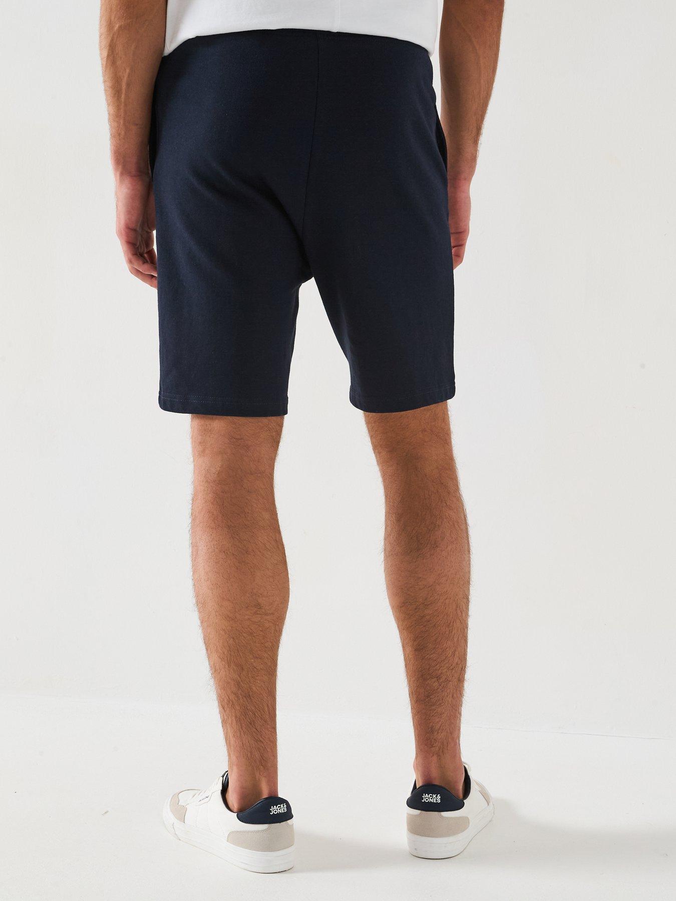  image of jack-jones-2-pack-sweat-shorts-sky-captain