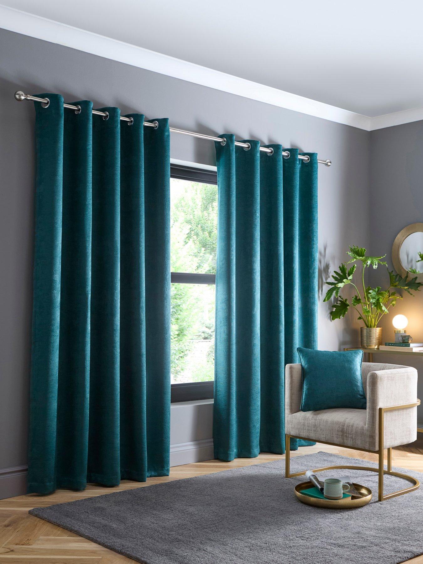 undefined Strata Dim-Out Eyelet Curtains