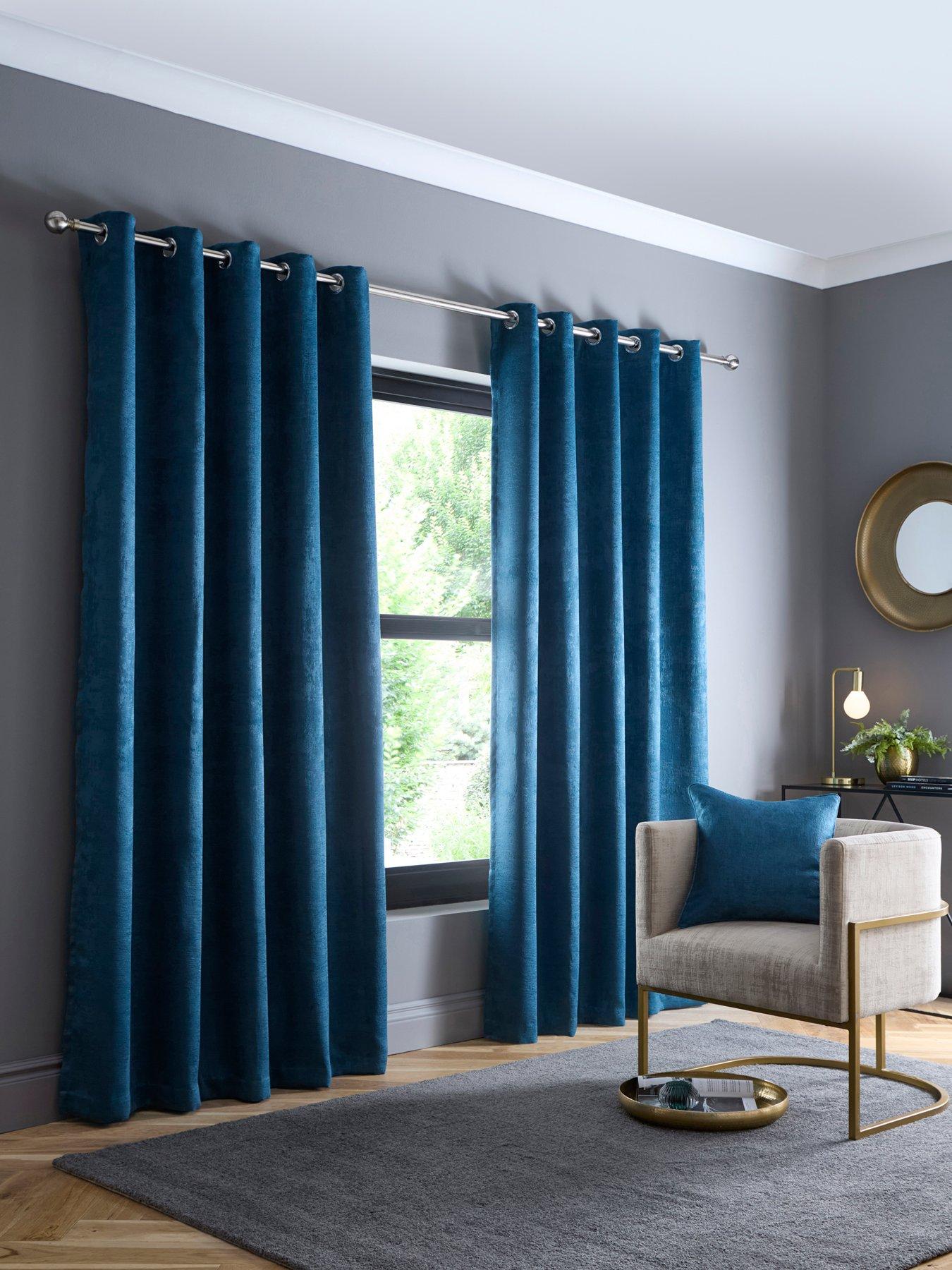 undefined Strata Dim-Out Eyelet Curtains