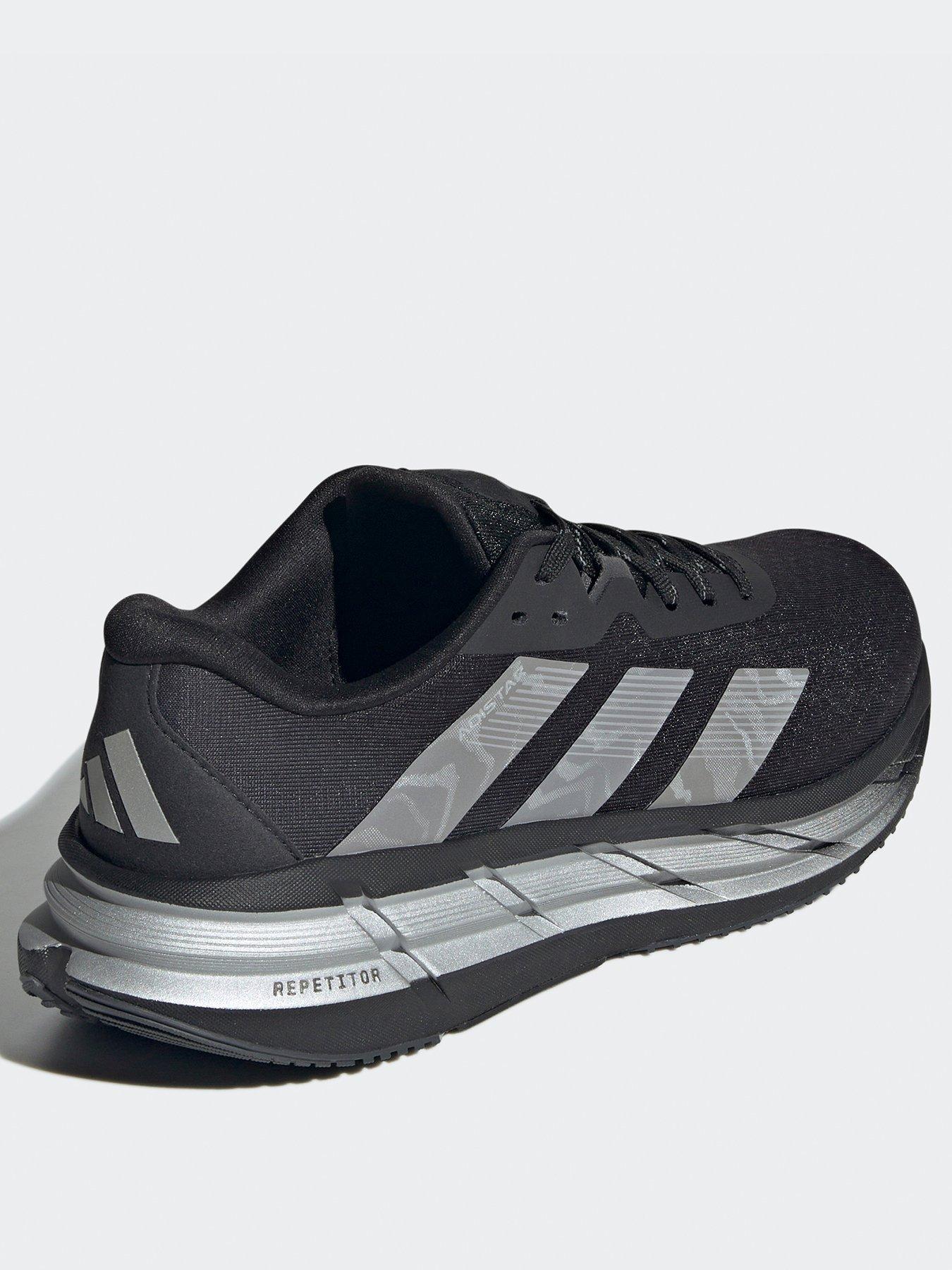  image of adidas-mens-adistar-3-reflective-running-shoes-black