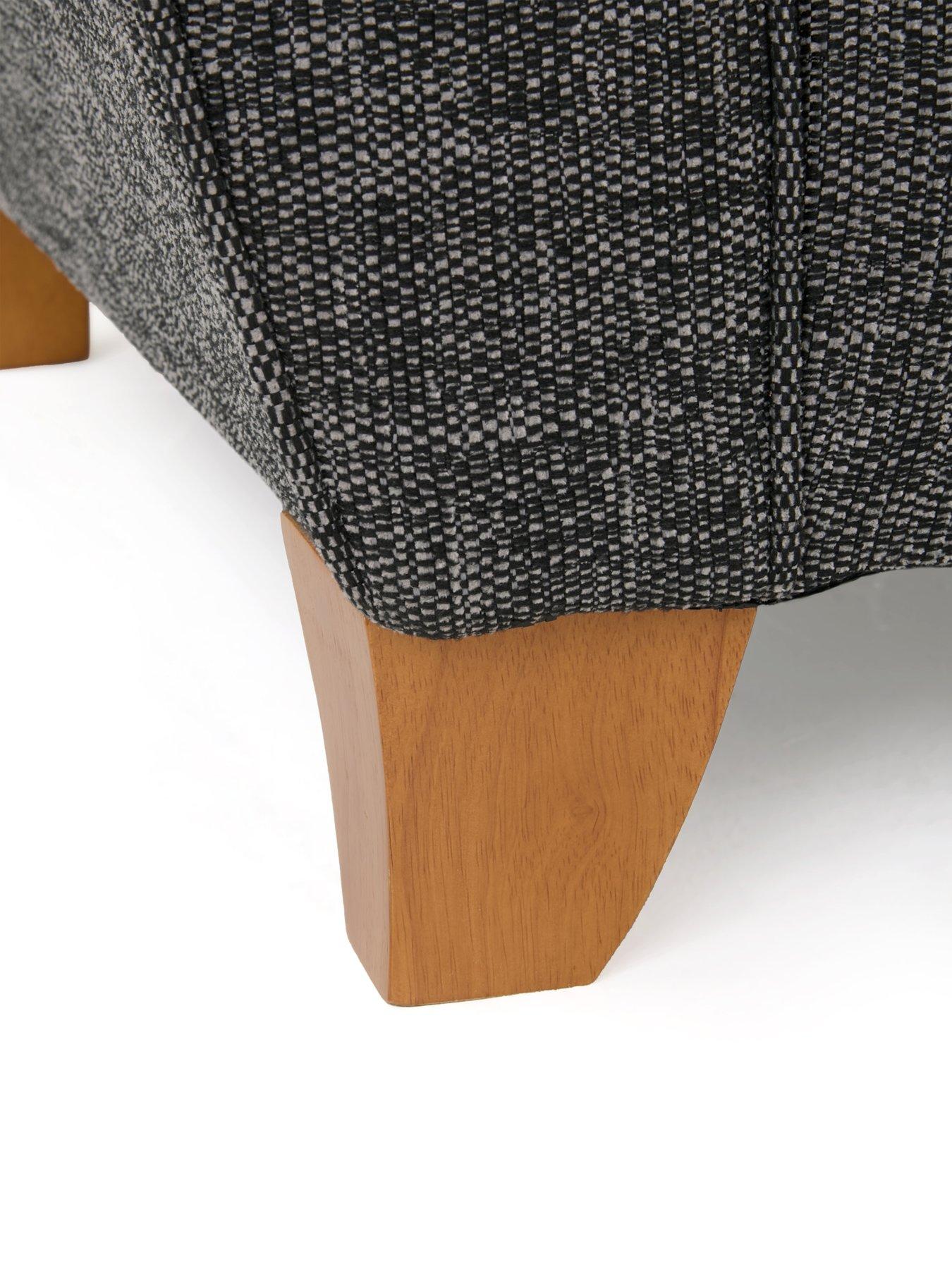 Image 4 of 7 of The Very Collection Halstow 2 Seater Fabric Sofa&nbsp;- Charcoal -&nbsp;Made to order in the UK
