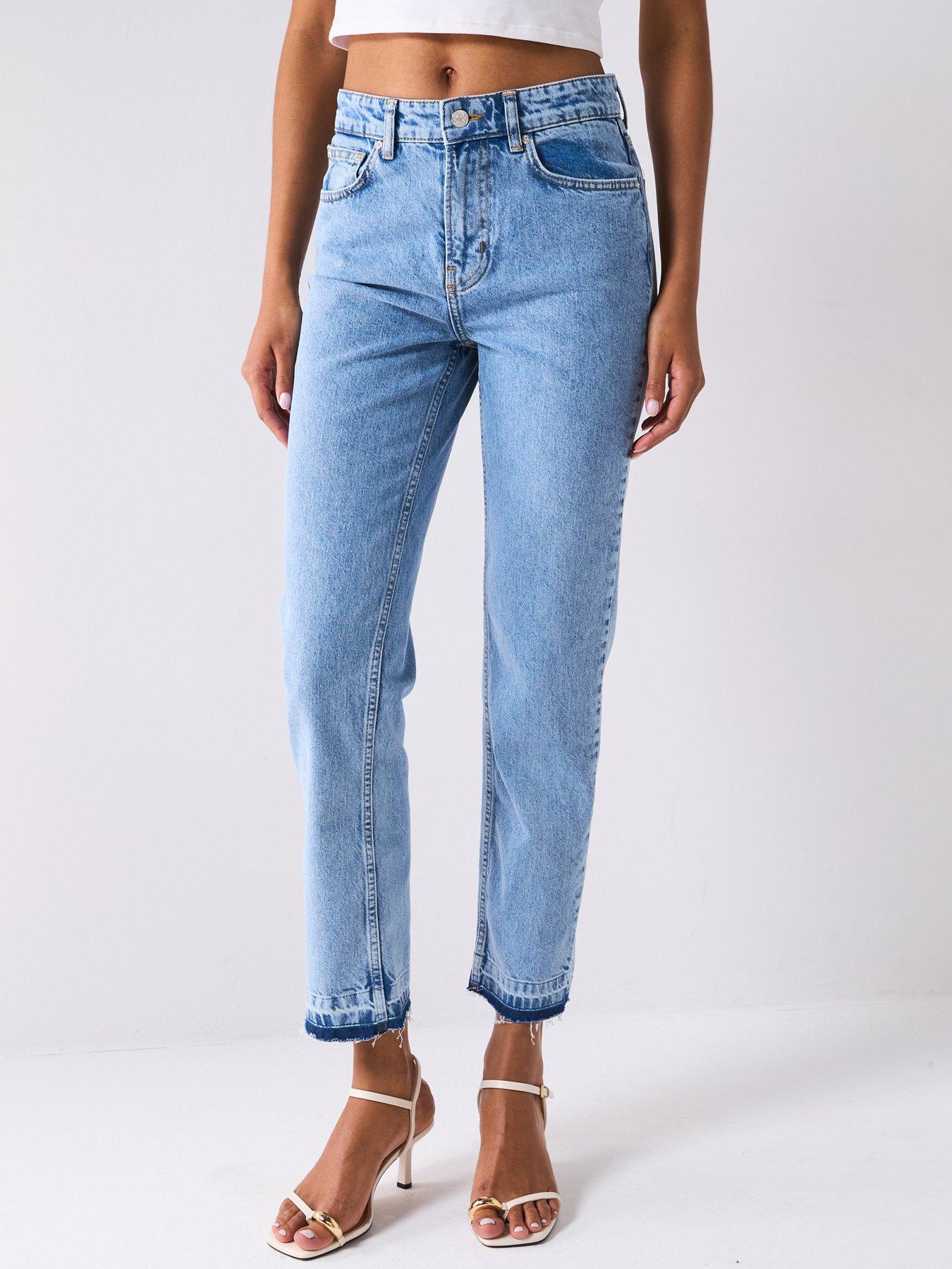 Moschino Jeans 12Oz Straight Leg Denim - Blue