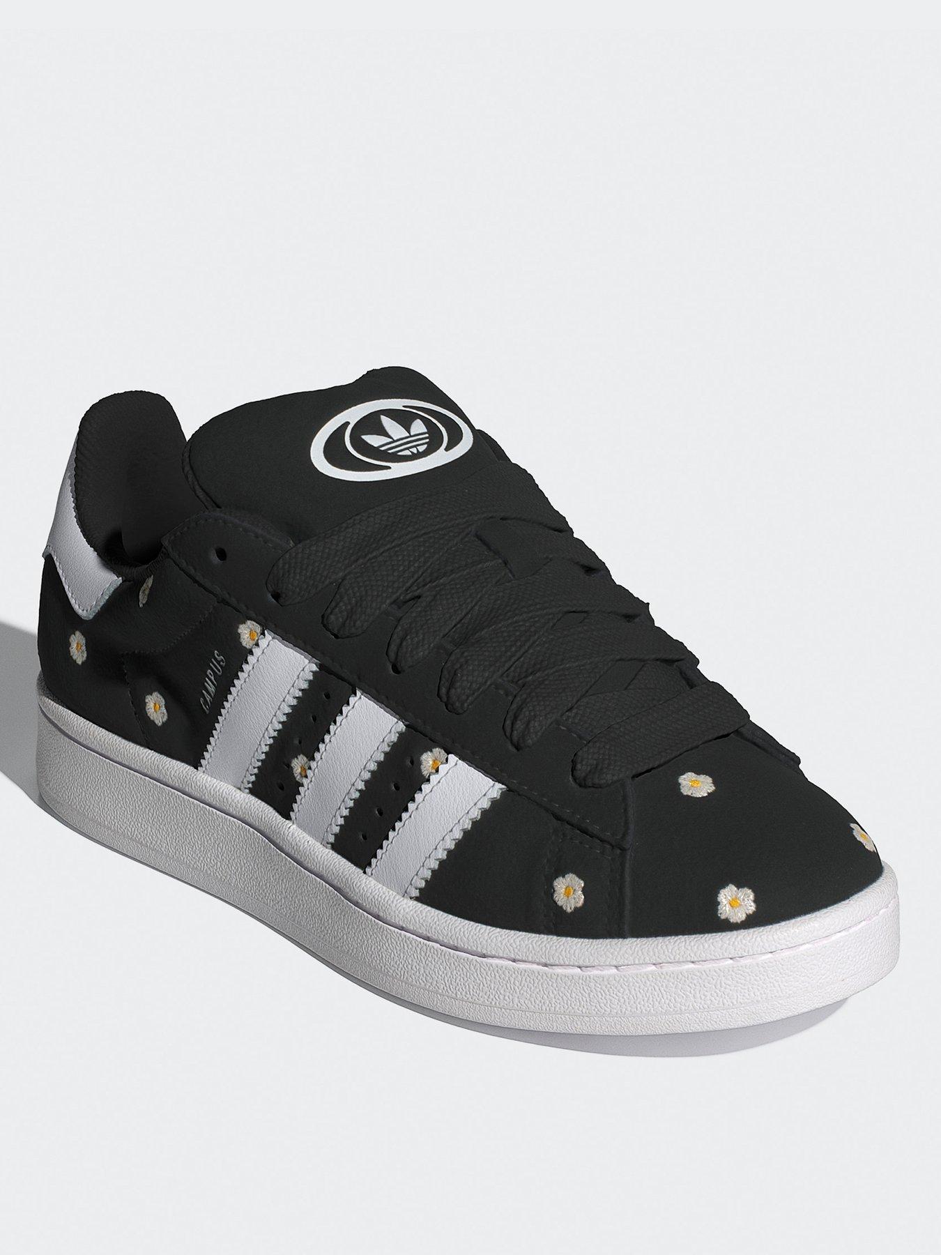  image of adidas-originals-womens-campus-00s-shoes-black