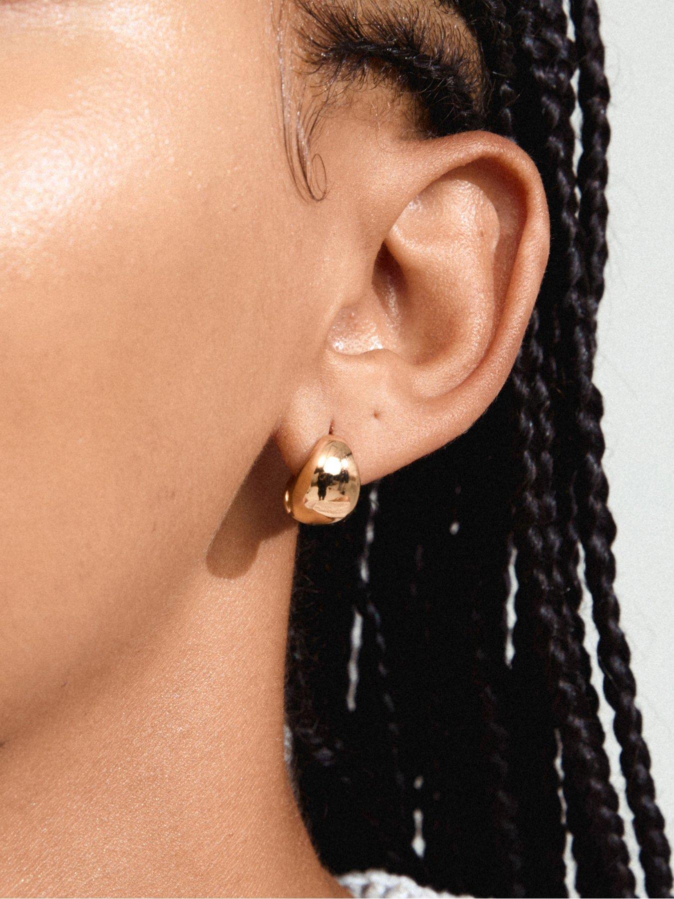  image of pilgrim-juanbspearrings-gold-plated
