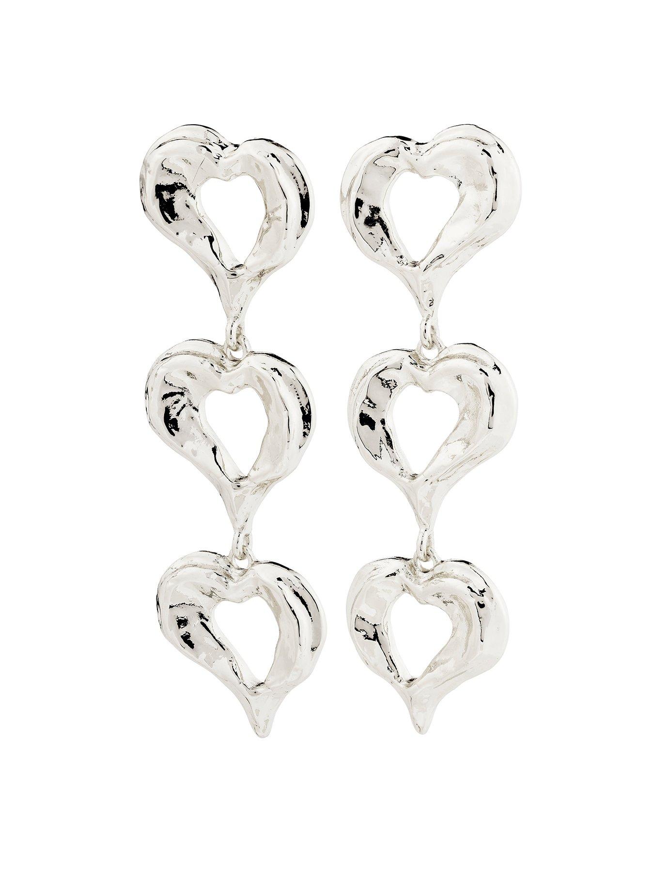 undefined TIDE earrings silver-plated