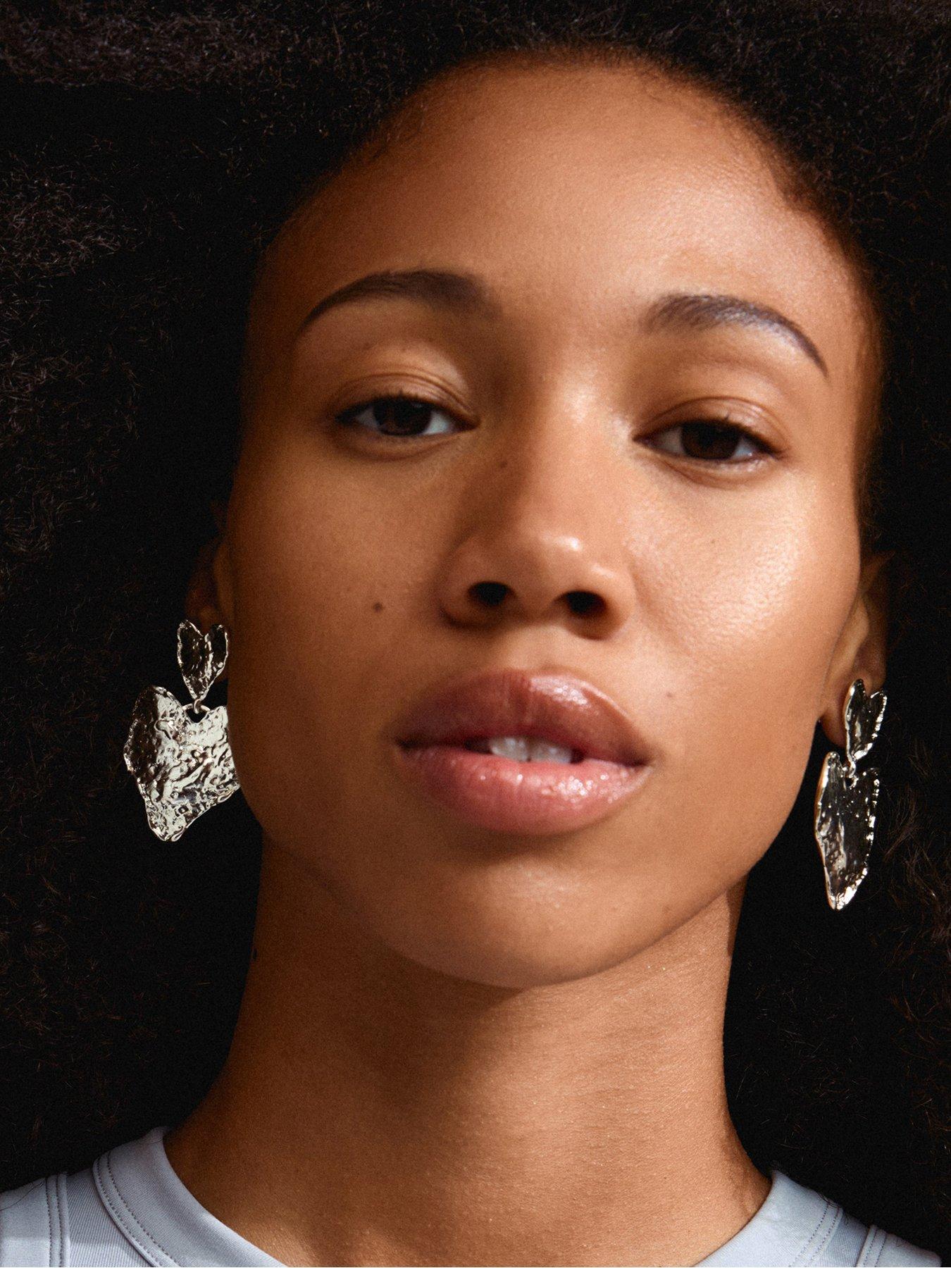  image of pilgrim-ryan-earrings-silver-plated