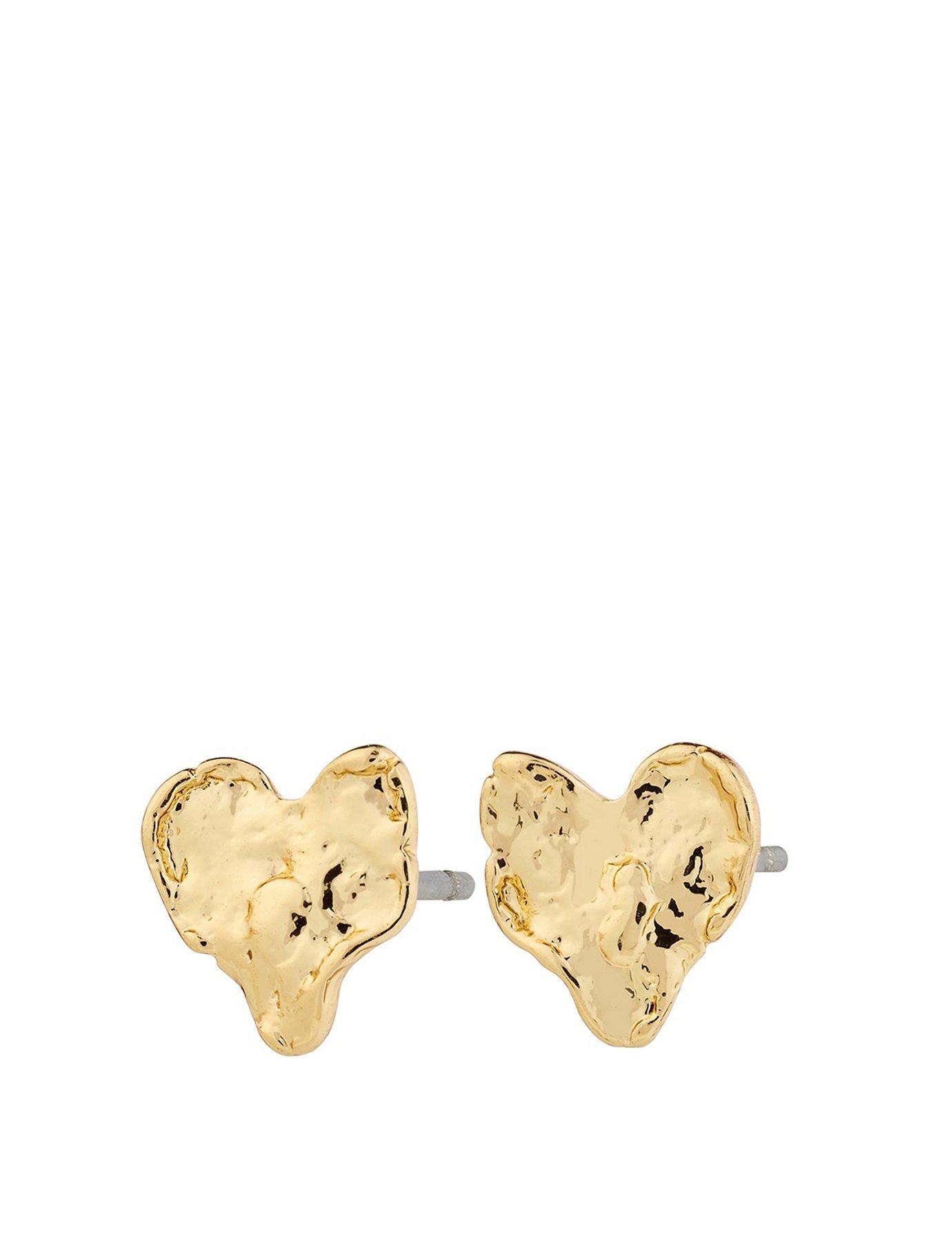 Image 1 of 3 of Pilgrim Ryan Earrings -Plated - Gold