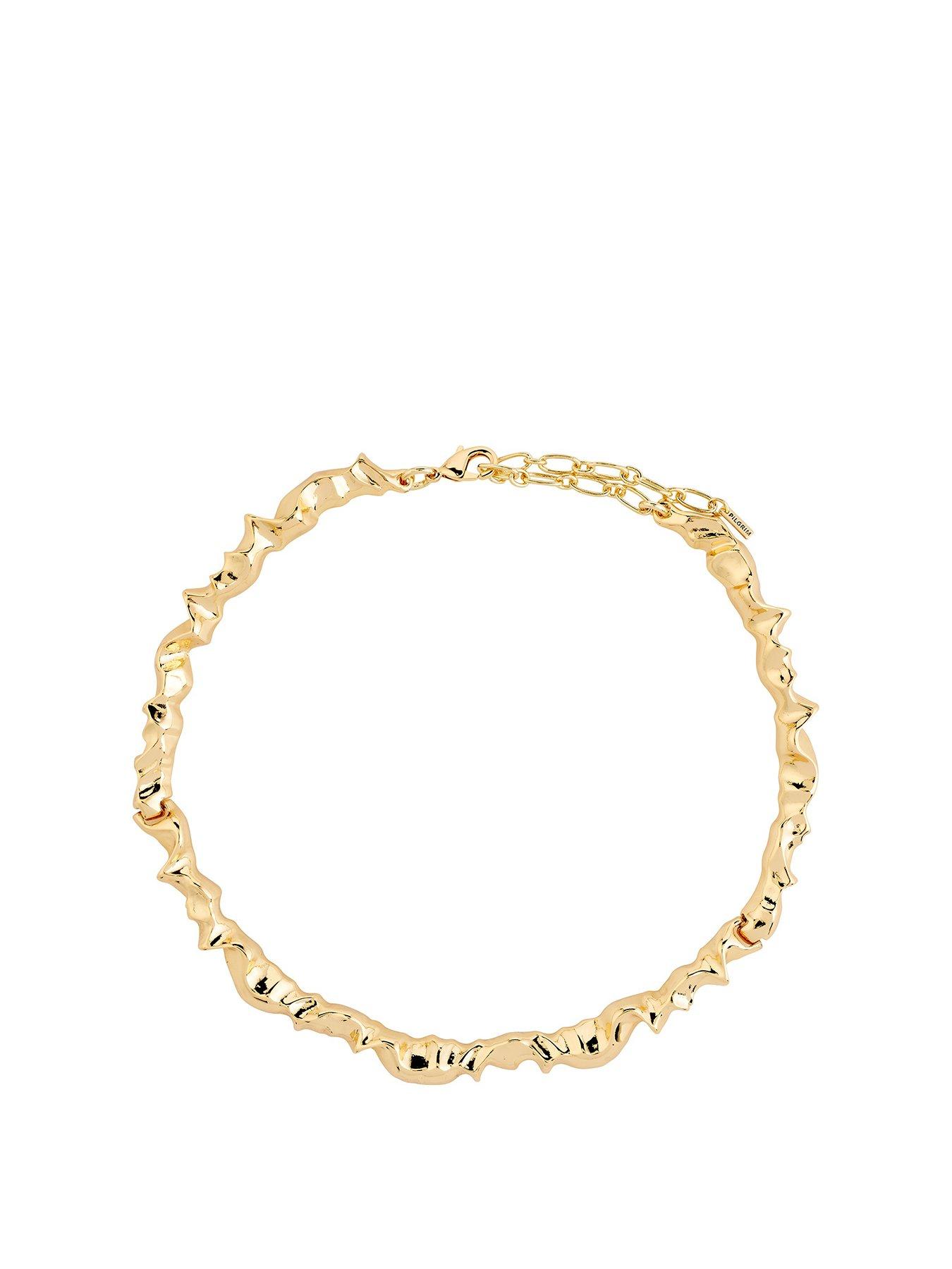 pilgrim-sunsetnbspnecklace-gold-plated