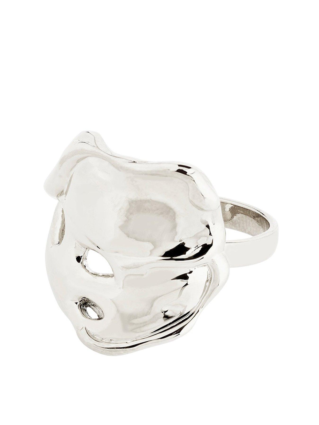  image of pilgrim-dawn-ring-silver-plated