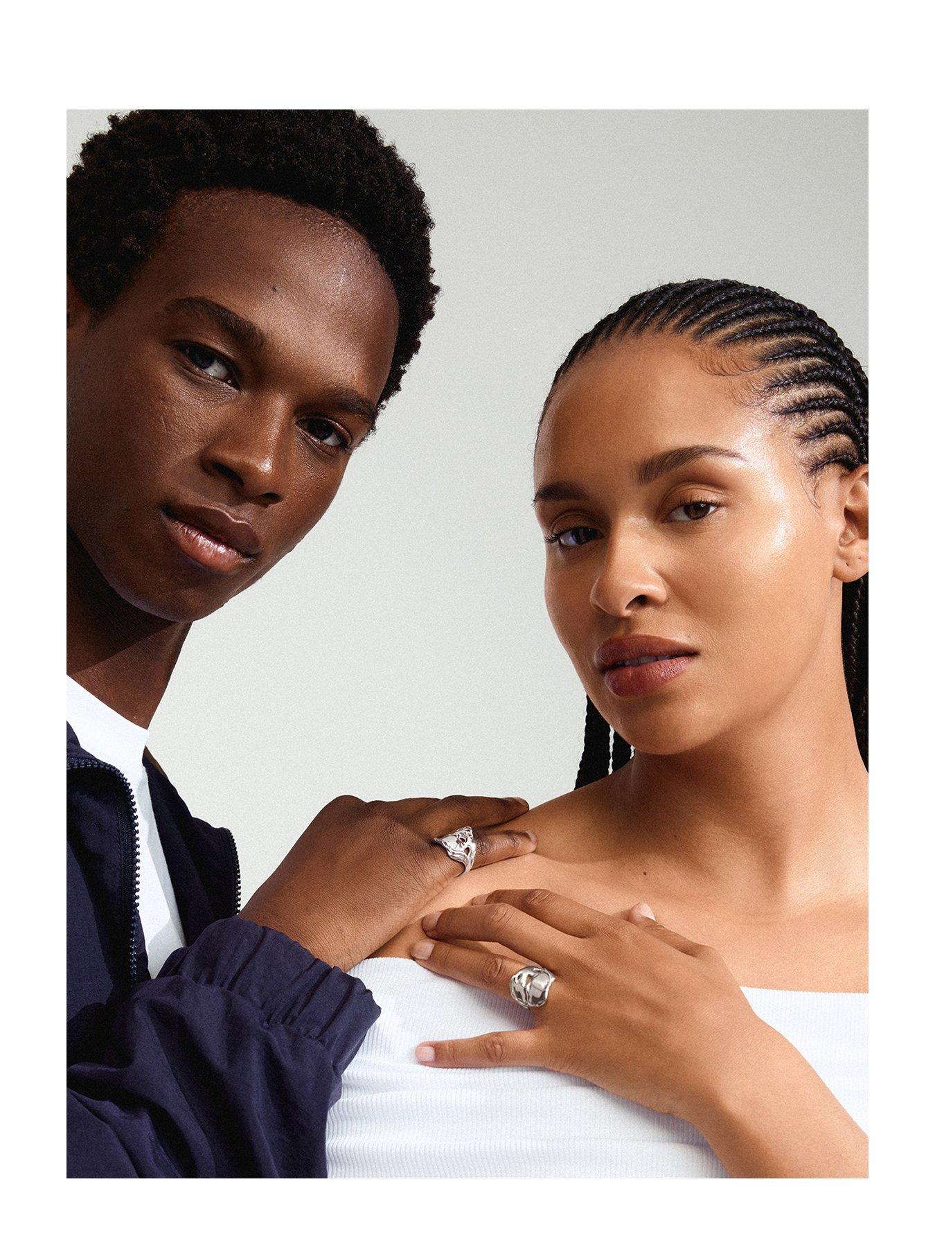  image of pilgrim-dawn-ring-silver-plated