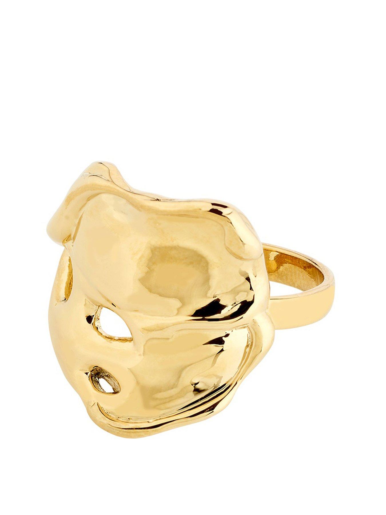 Image 1 of 3 of Pilgrim Dawn Ring - Gold Plated