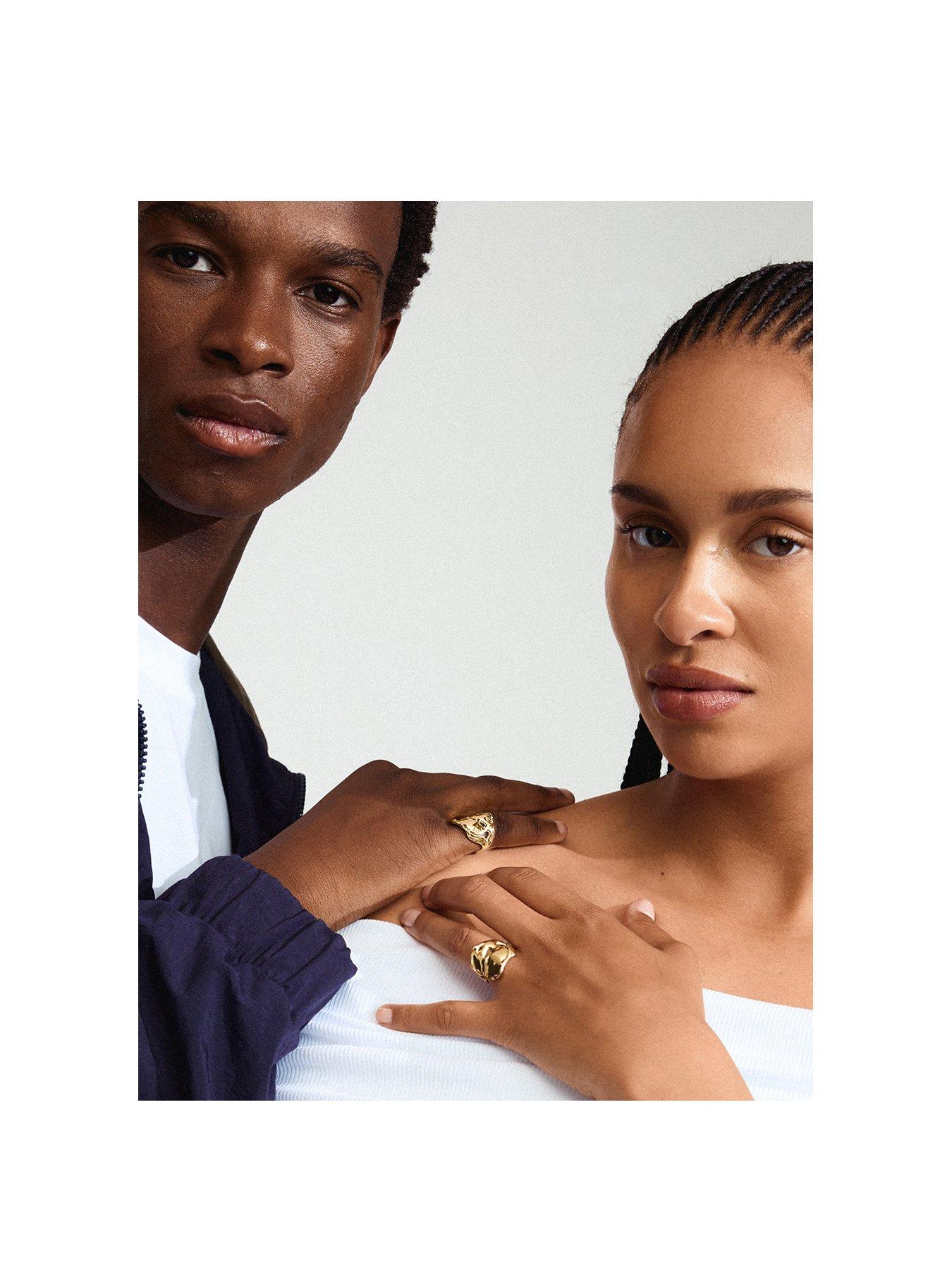 Image 3 of 3 of Pilgrim Dawn Ring - Gold Plated
