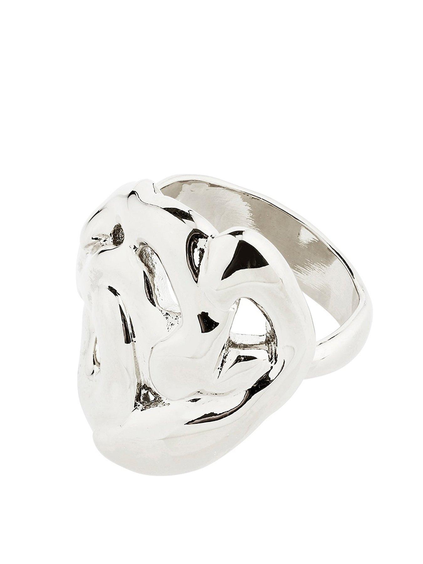 Image 1 of 3 of Pilgrim Luca Ring - Silver Plated