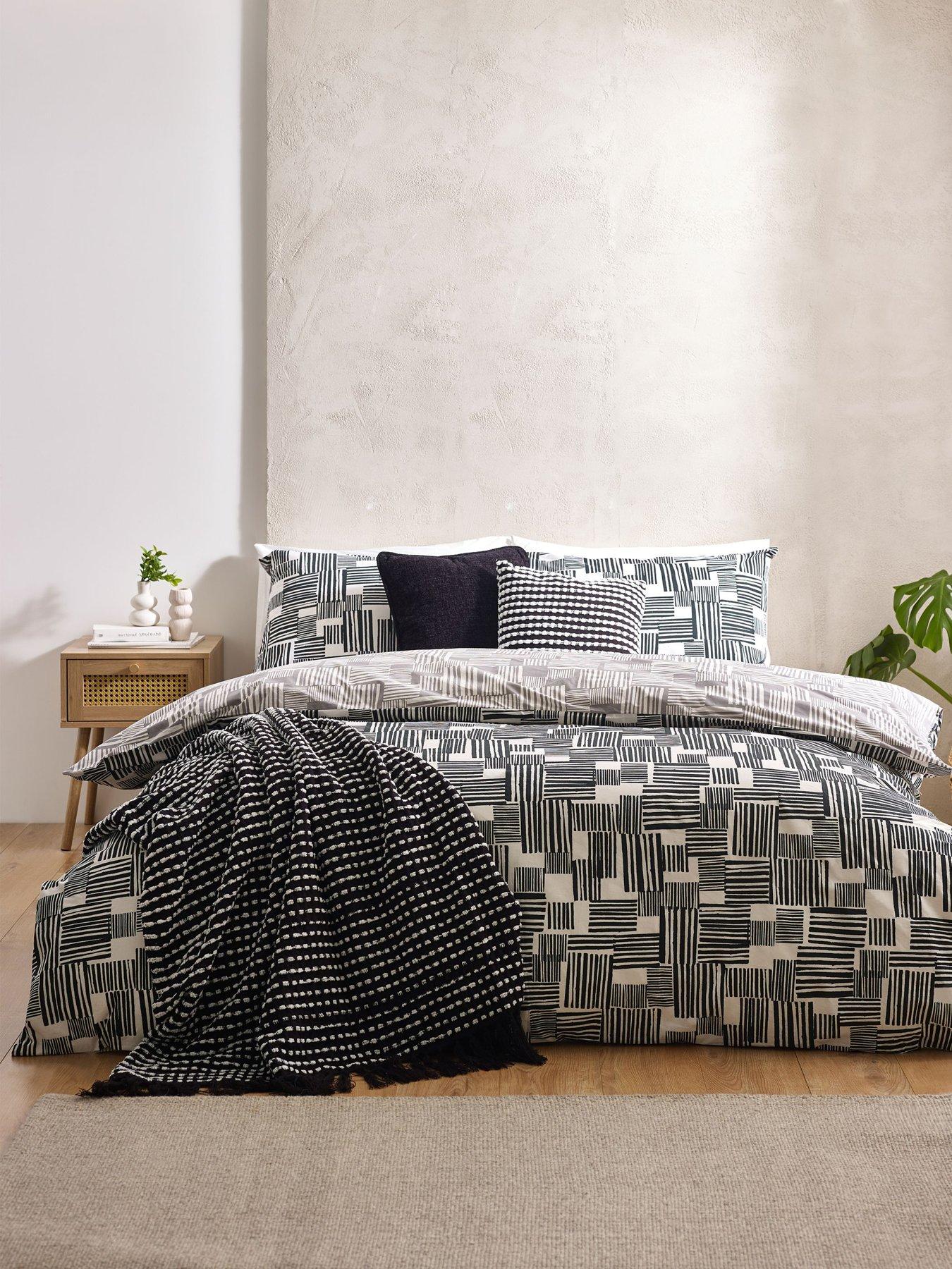 undefined Blocks Duvet Cover Set