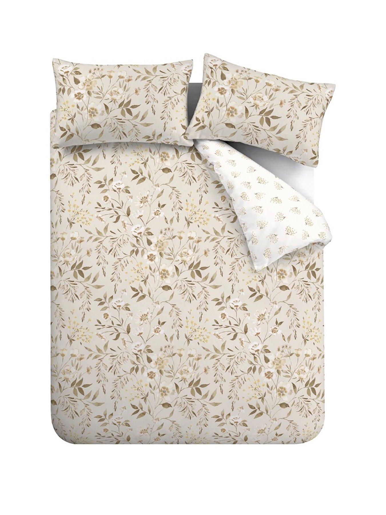  image of catherine-lansfield-isadora-floral-duvet-cover-set